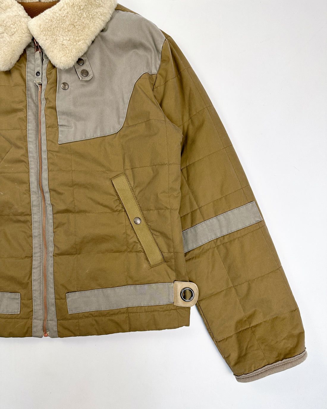 Vtg 00's diesel Aviator bomber jacket