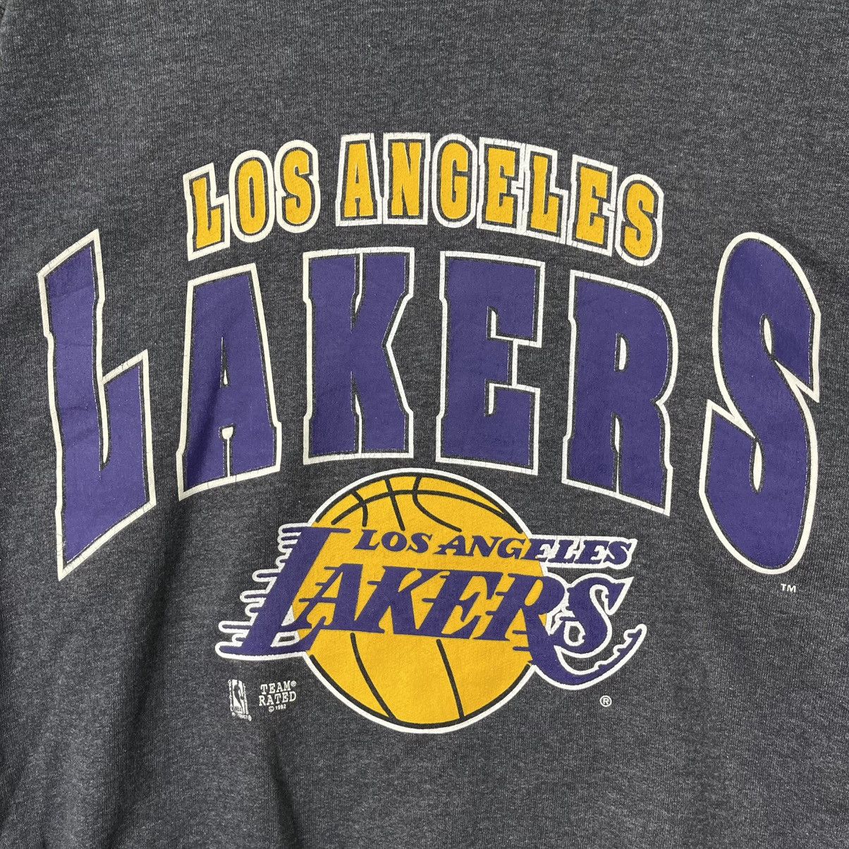 NBA Vintage 1992 Los Angeles Lakers Team Rated Sweatshirt Size US M / EU 48-50 / 2 - 3 Thumbnail