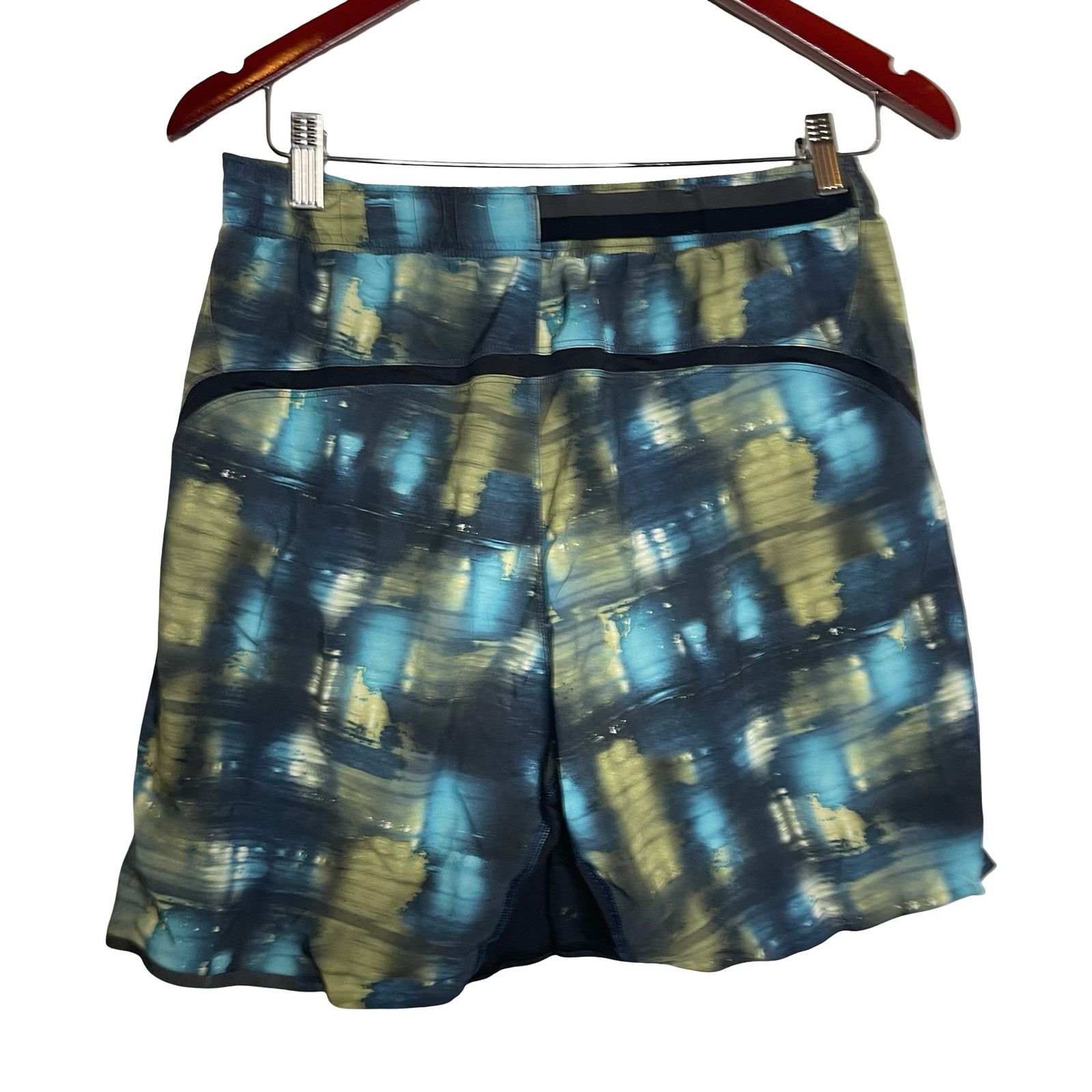 Lululemon Lululemon green blue athletic shorts sz M Size US 32 / EU 48 - 3 Thumbnail