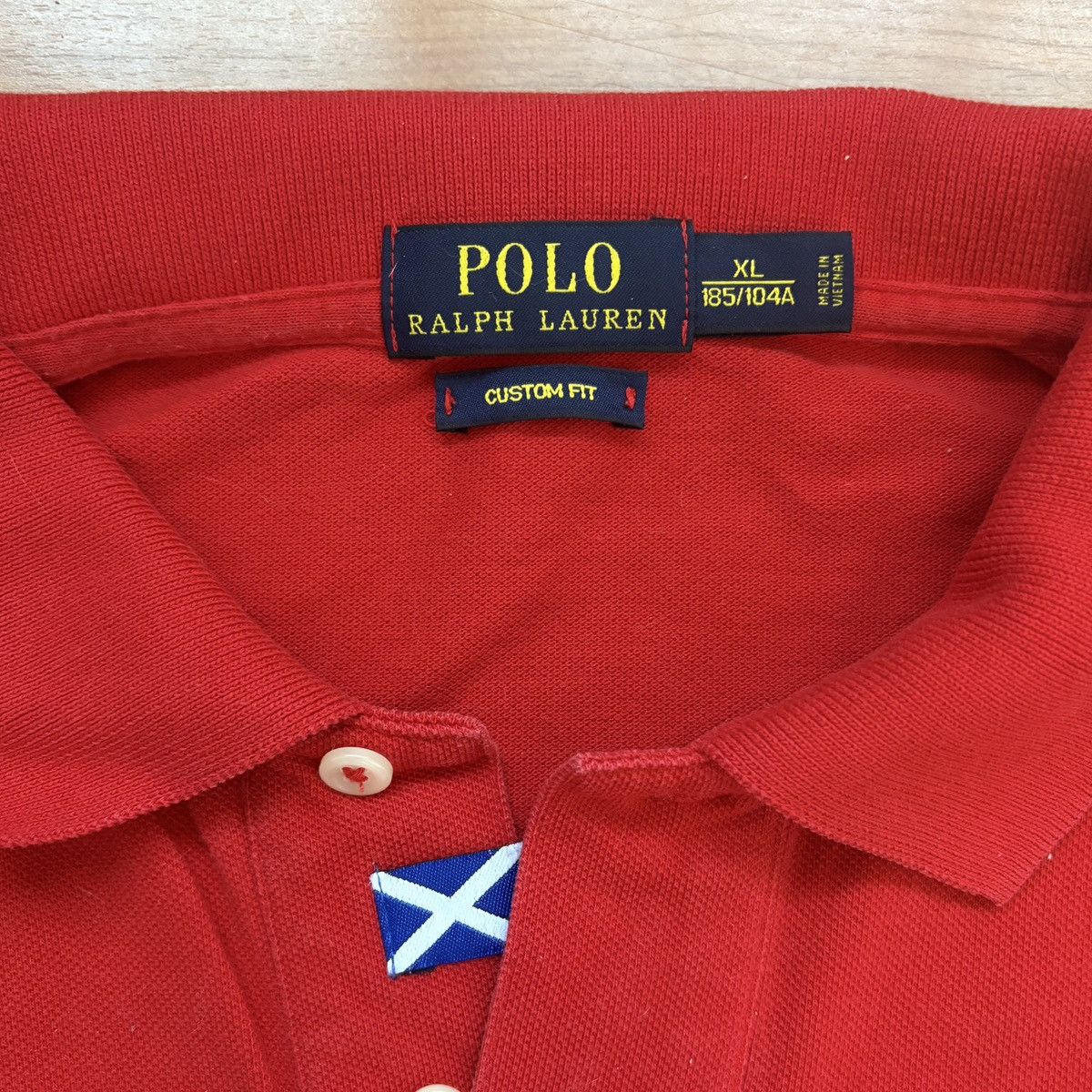 Polo Ralph Lauren Polo Ralph Lauren Blackwatch Custom-Fit Big Tall Pony Red Size US XL / EU 56 / 4 - 3 Thumbnail