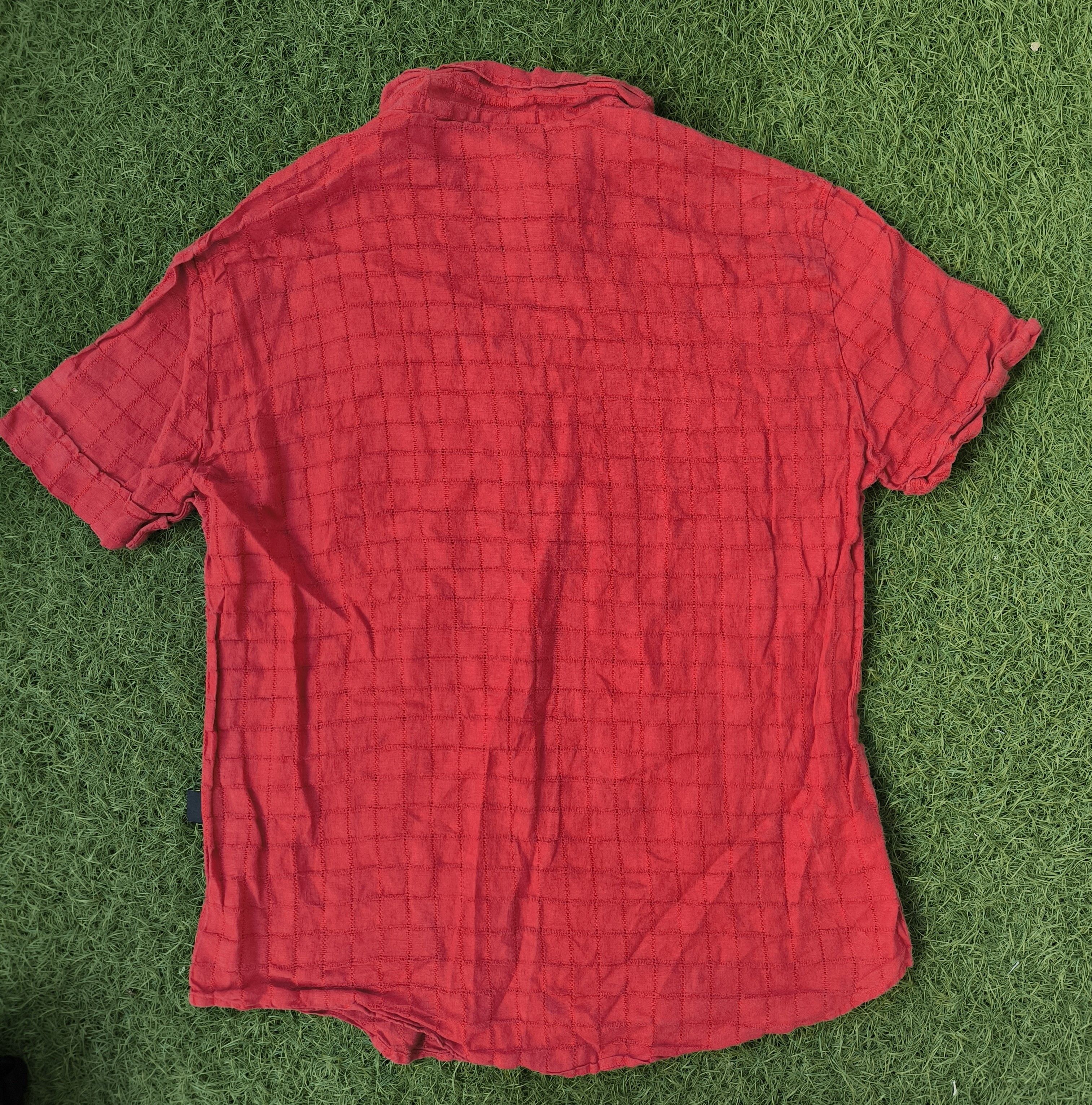 Versace Jeans Couture Vintage 90's Versace Jeans Couture Open Weave Polo Size US S / EU 44-46 / 1 - 7 Thumbnail