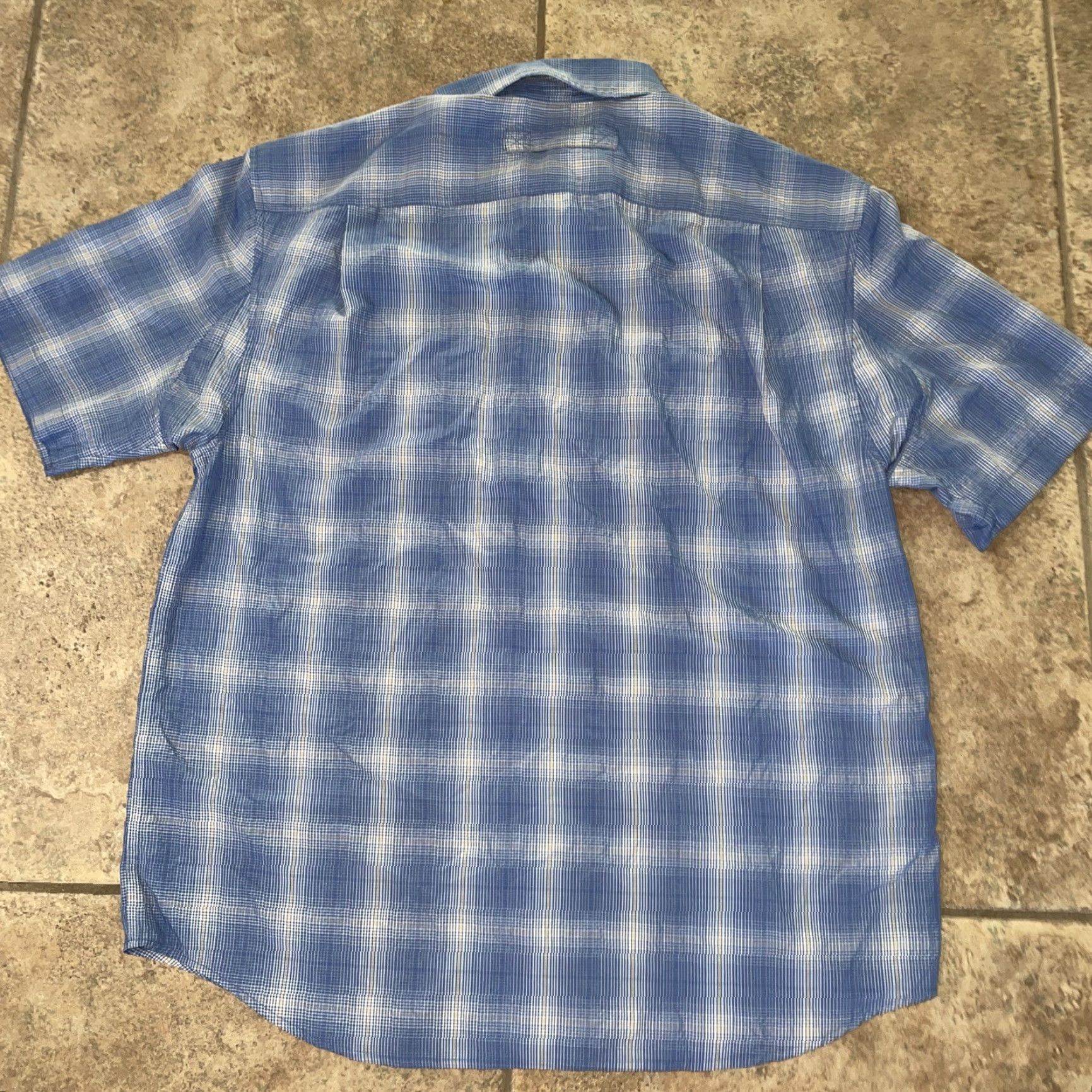 CO Duluth Nylon blend Button-Down Hiking Shirt Mens Size L Multicolor Short Sleeve Button-Up Shirt Size US L / EU 52-54 / 3 - 5 Thumbnail