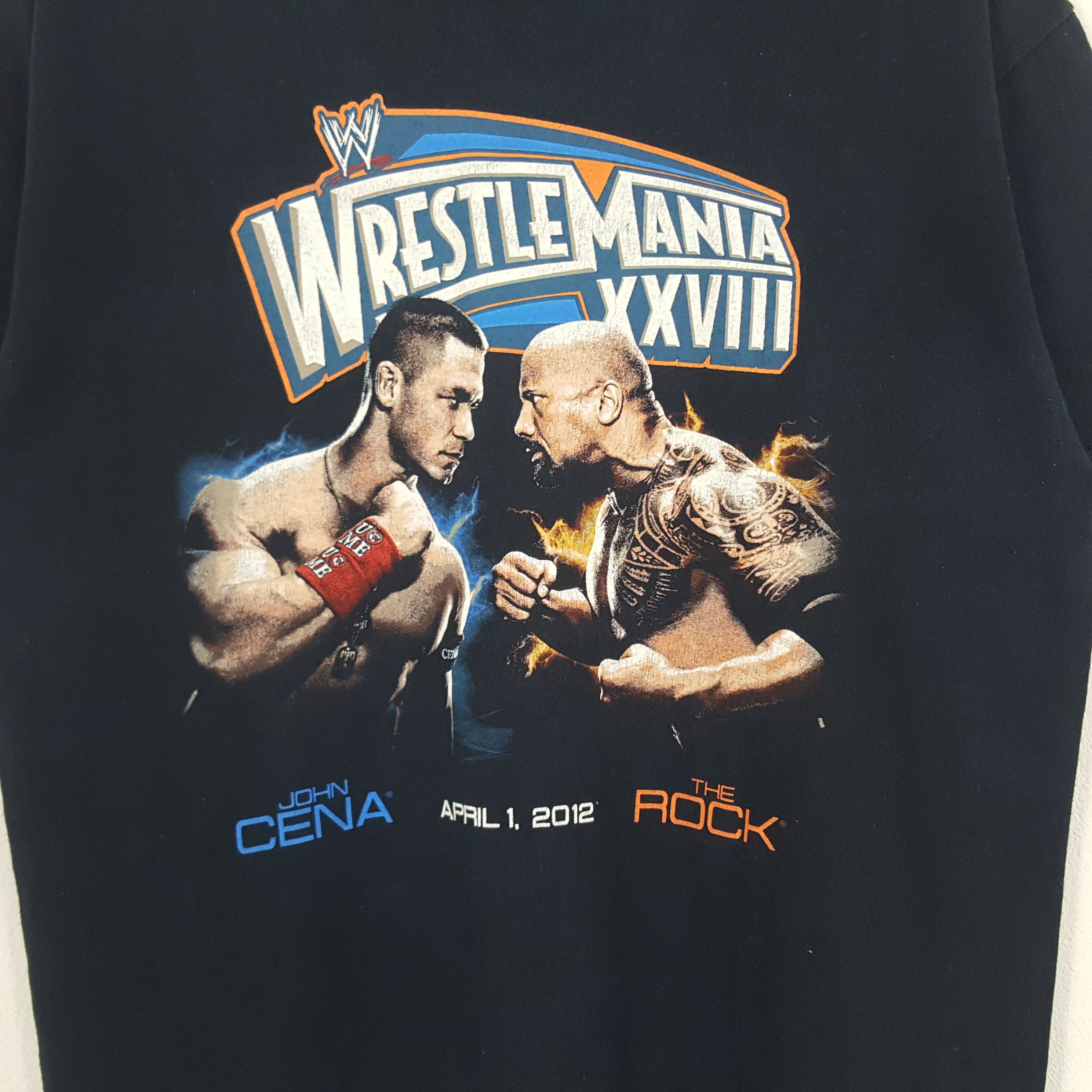 Vintage × WWE × WWF Vintage John Cena X The Rock Wrestleman XXVIII Tshirt Size US L / EU 52-54 / 3 - 2 Thumbnail