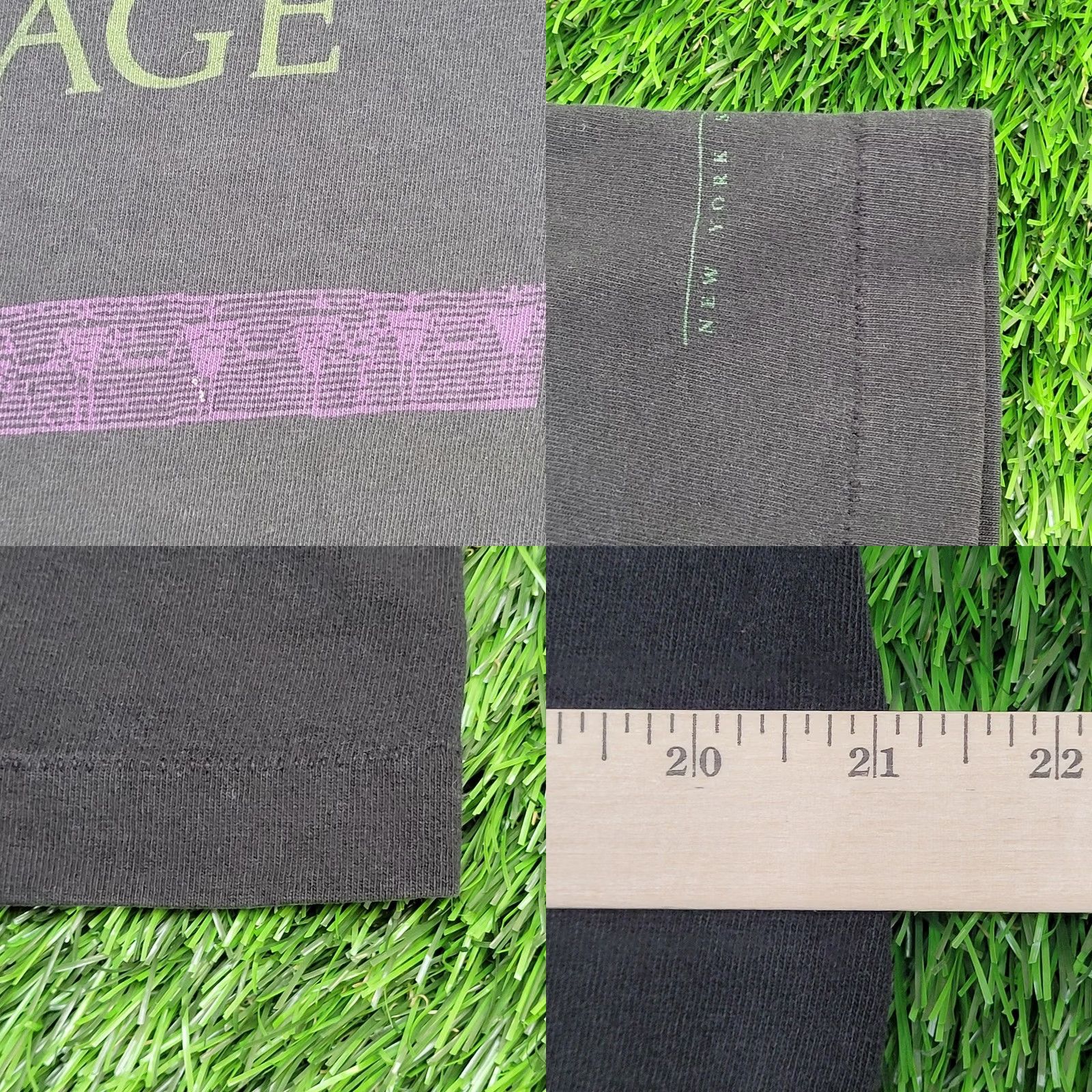 Fruit Of The Loom VINTAGE Mohawk Iroquois Village Shirt Large 21x26 New-York Shirt Mens 90s Graphic Tee C Size US L / EU 52-54 / 3 - 9 Thumbnail