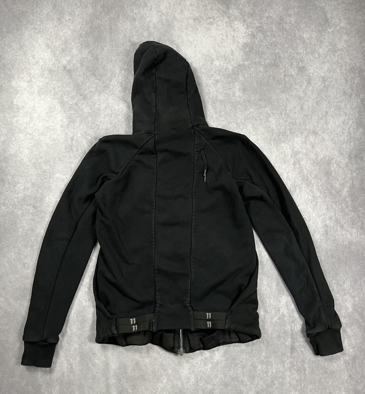 11 By Boris Bidjan Saberi Boris Bidjan Saberi SS16 Z2 F1210 Black Hoodie M Size US M / EU 48-50 / 2 - 2 Thumbnail