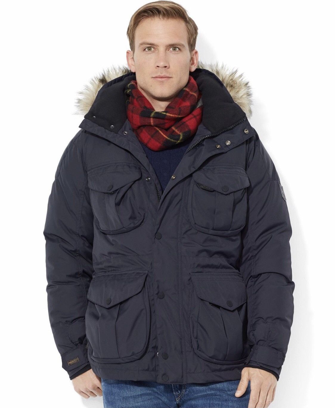 Ralph Laurent Rlx Heavy Parka Coat