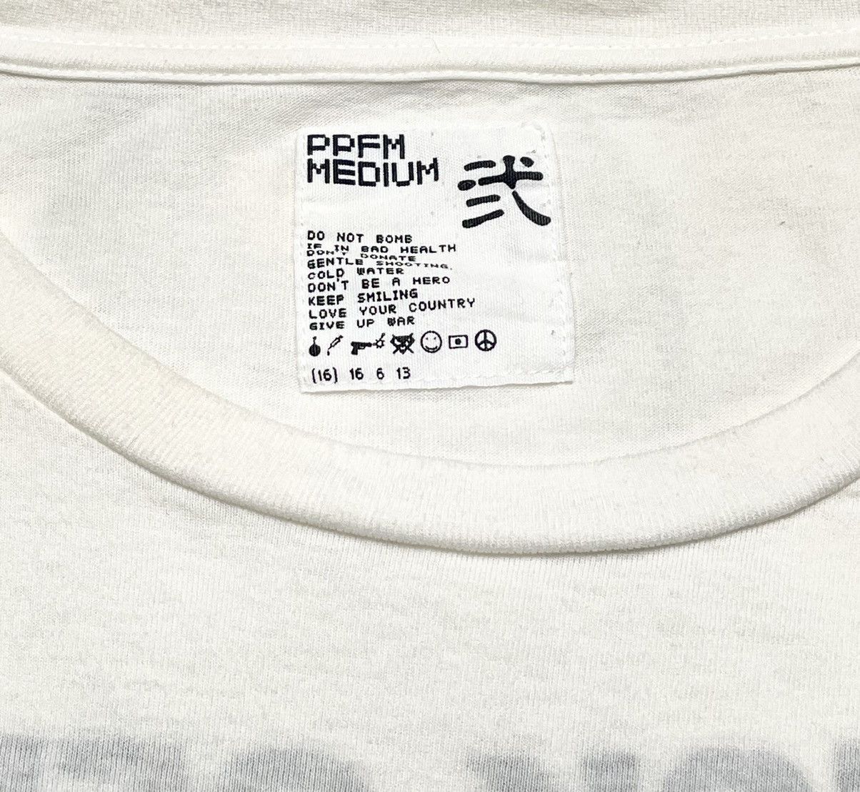 Japanese Brand × PPFM × Vintage Vintage Japanese Brand PPFM Punkuma T-Shirt 2000s Size US M / EU 48-50 / 2 - 7 Thumbnail