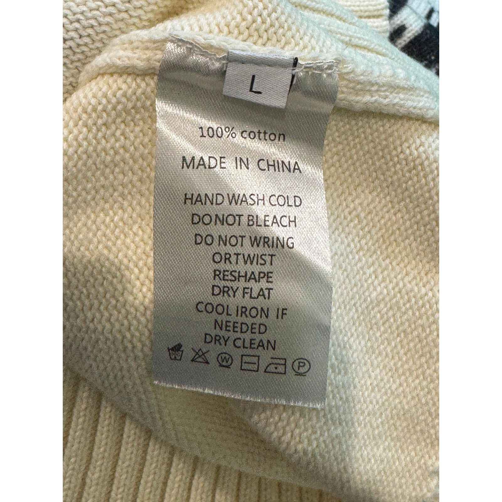 Barriers Barriers Knit Crewneck Cream Black Size L / US 10 / IT 46 - 3 Thumbnail