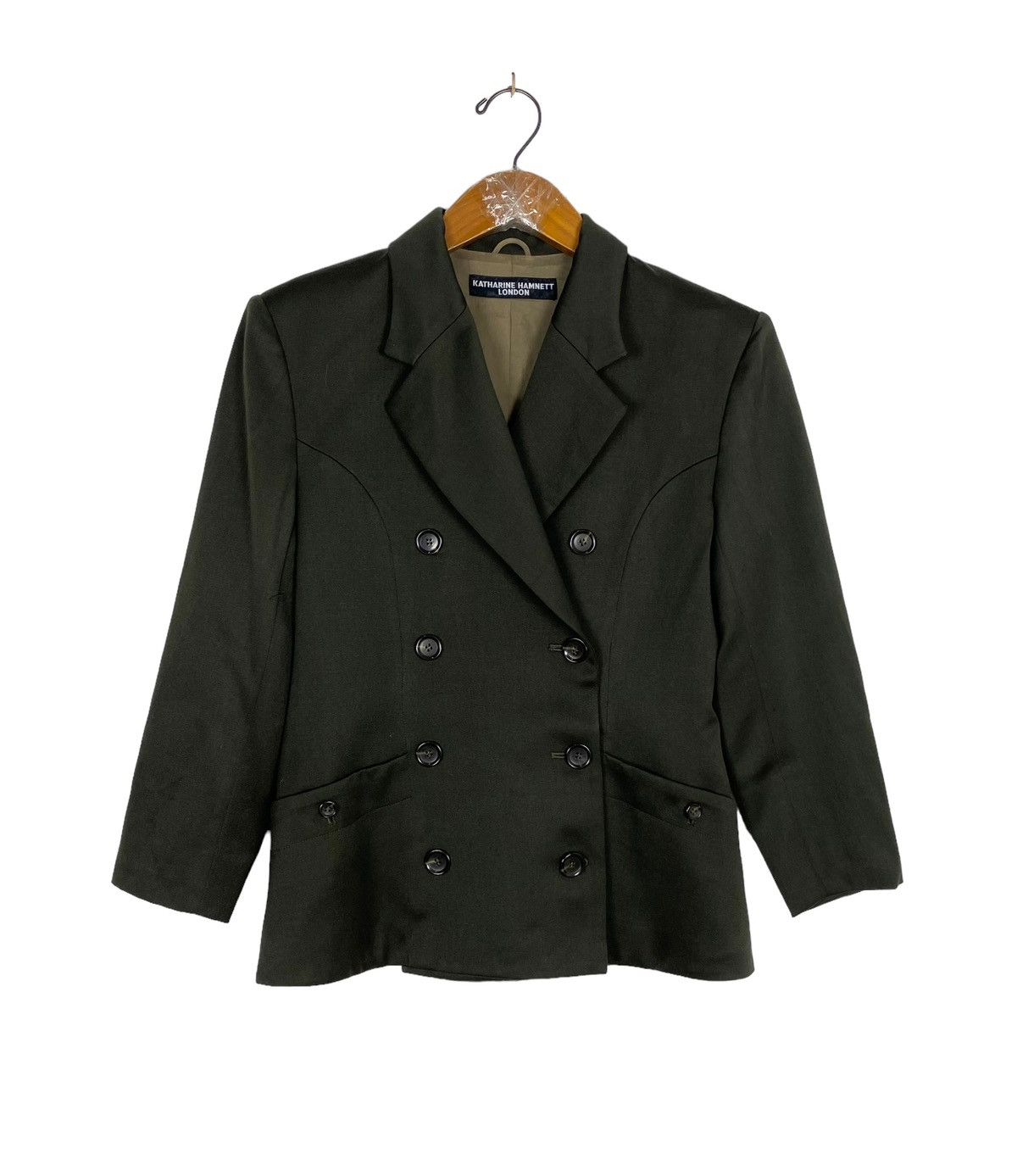 Rare‼️ Katherine Hamnett London Double Breasted Blazer Coat