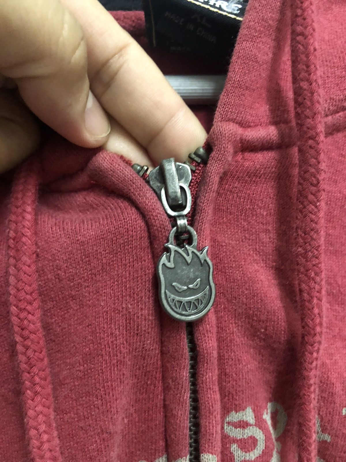 Spitfire × Vintage Vtg spitfire hoodie Size US XL / EU 56 / 4 - 5 Thumbnail