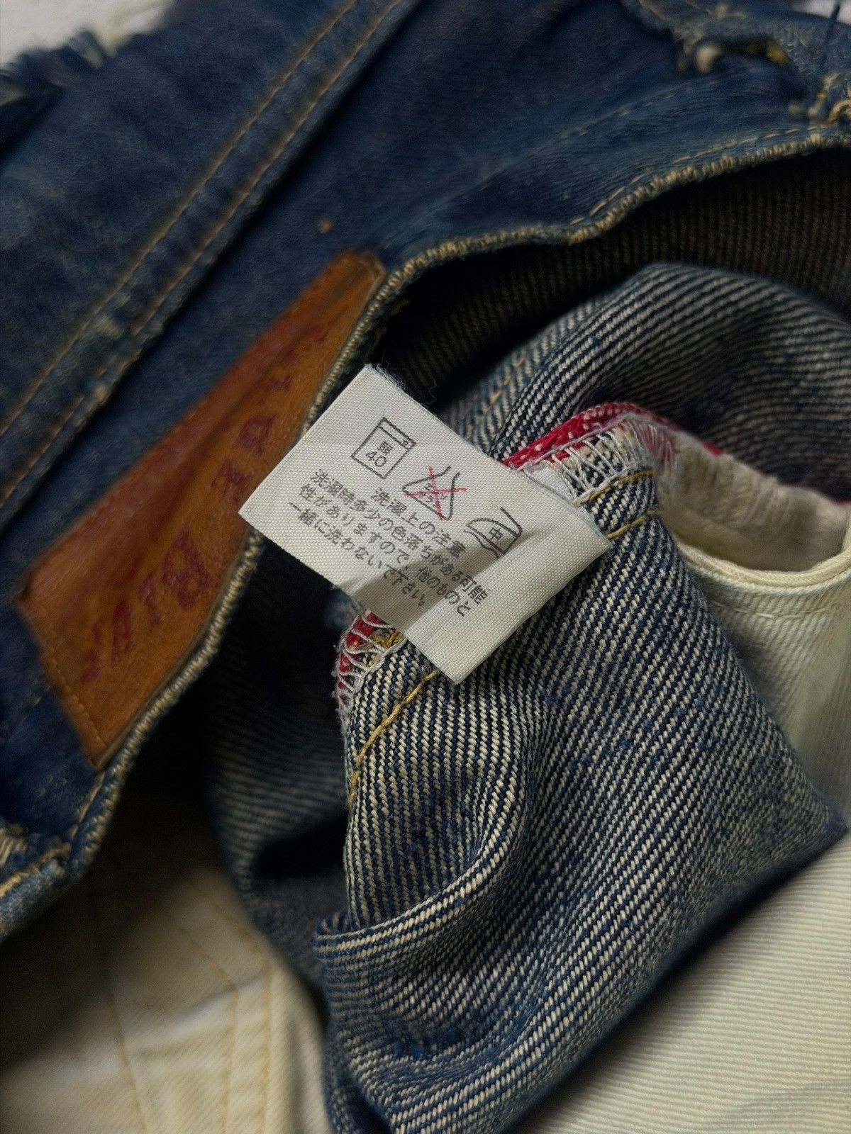Blue Blue Japan Vintage Blue Blue Japan Selvedge Denim Jeans | W29 Size US 29 - 17 Thumbnail