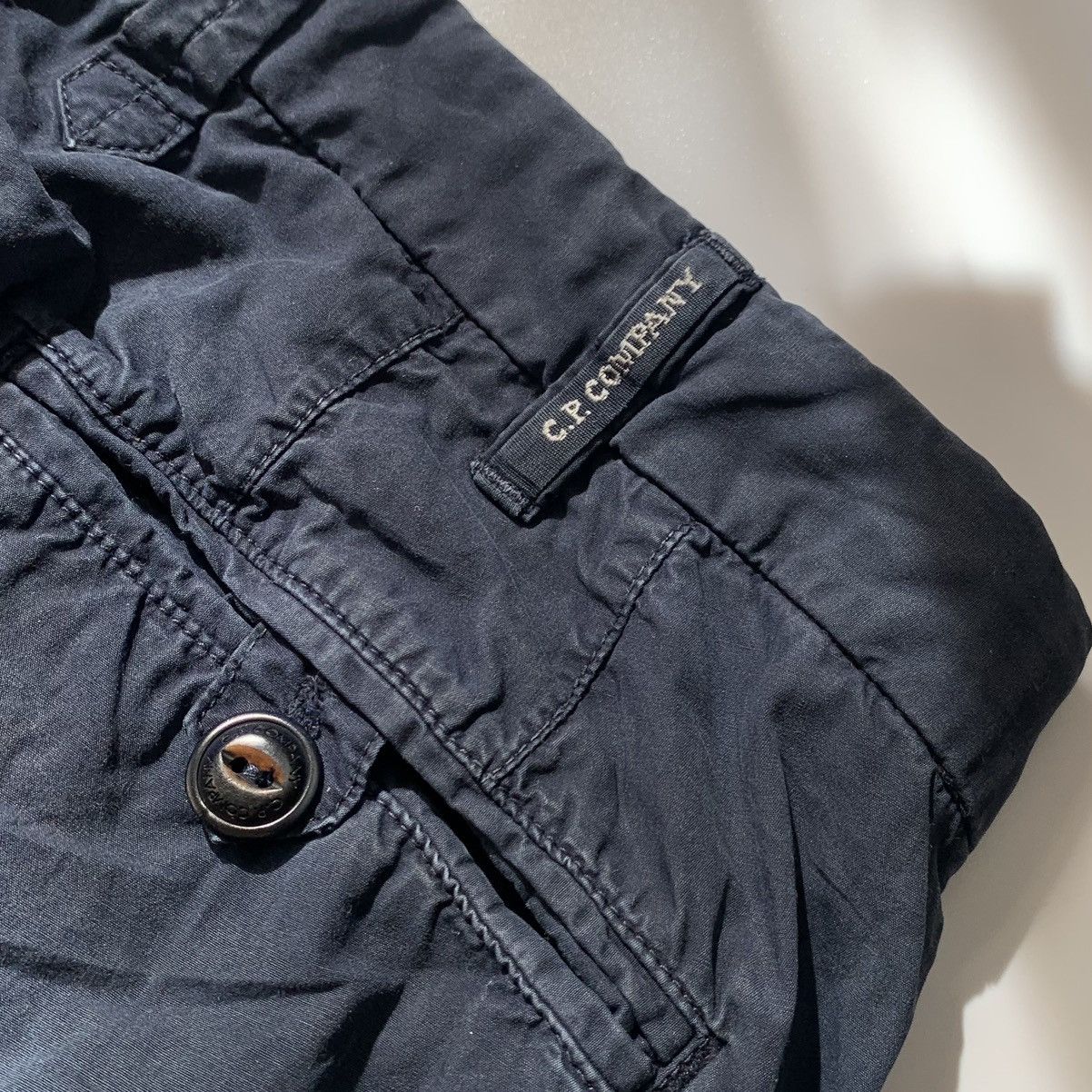 Vintage Vintage C.P. Company Classic Navy Trousers Cotton Pants Size US 31 - 6 Thumbnail