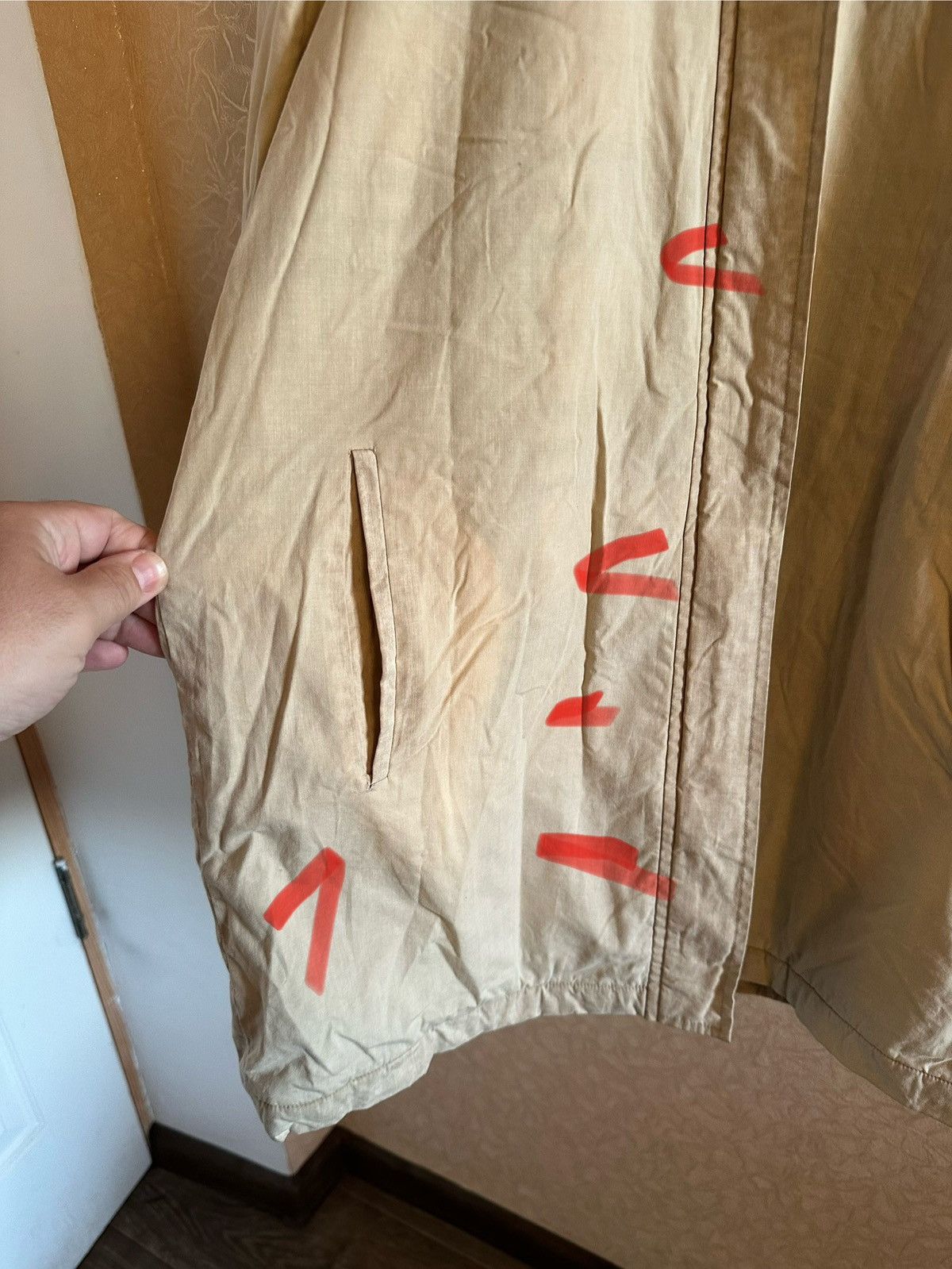 Burberry Burberry jacket size S-М beige Size US S / EU 44-46 / 1 - 13 Thumbnail