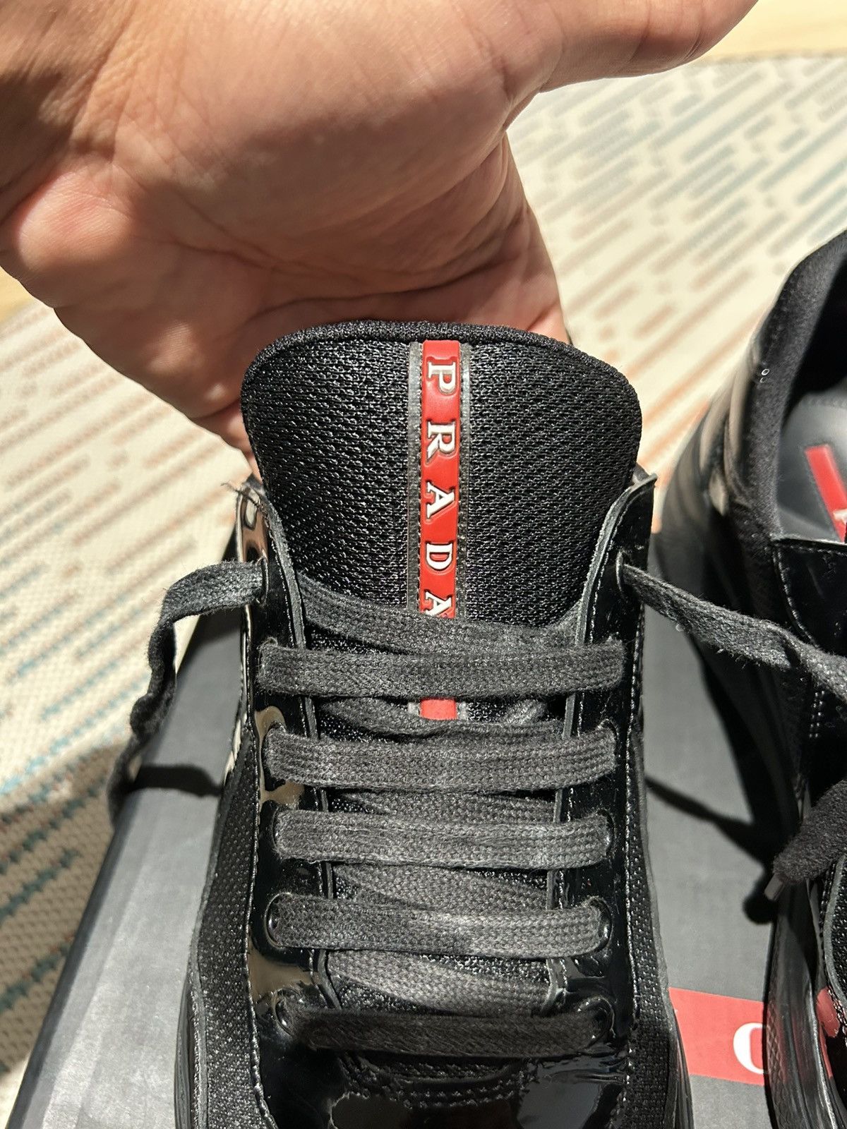 Prada Prada Americas Cup Black Size US 11.5 / EU 44-45 - 10 Thumbnail