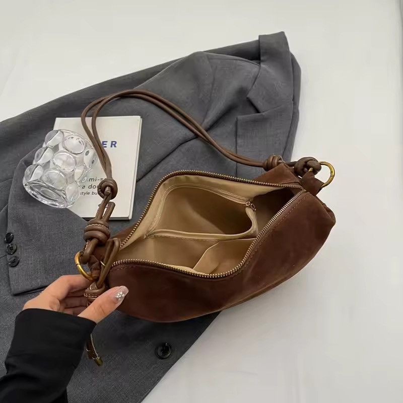 Japanese Brand × Vintage Faux Suede Shoulder Bag Size ONE SIZE - 5 Thumbnail