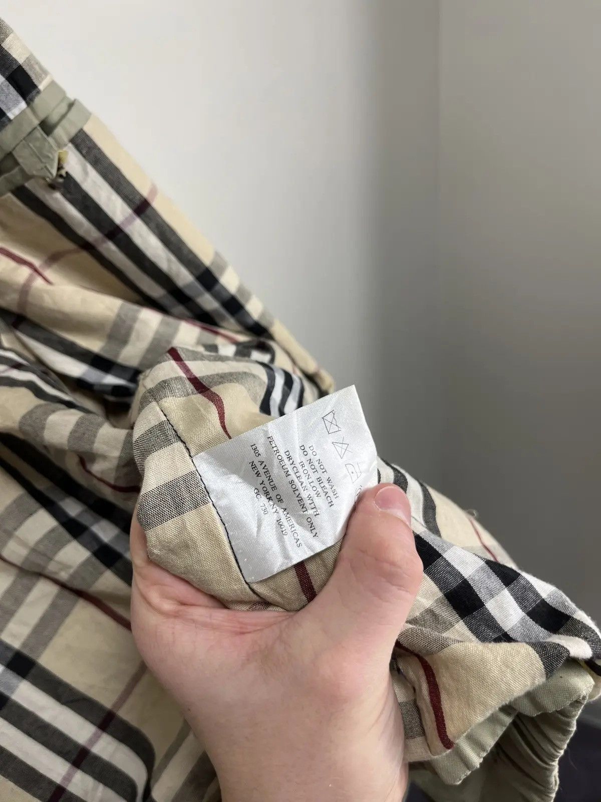 Burberry Vintage Burberry Nova Check Olive Luxury Nylon Jacket Size US M / EU 48-50 / 2 - 14 Thumbnail