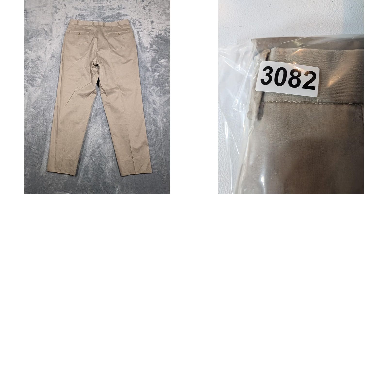 Vintage Hiltl Pants Mens 34x38 Chino Dayne-So Flat Front Beige Khaki Pockets Straight Leg 34 Waist 34 Inseam Regular Size Mens Size US 34 / EU 50 - 8 Thumbnail