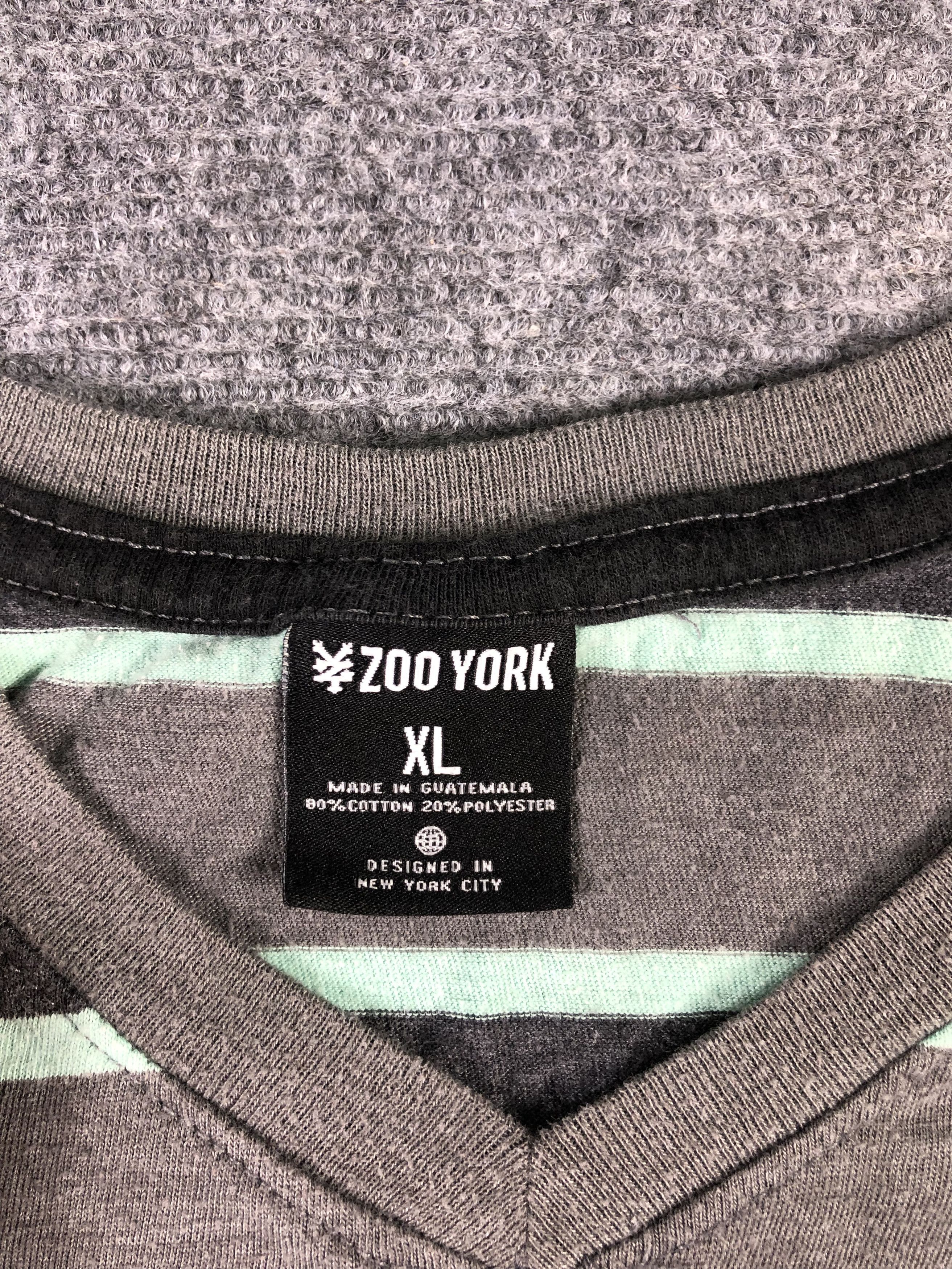 Zoo York Zoo York Stripe Tshirt Size US XL / EU 56 / 4 - 3 Thumbnail