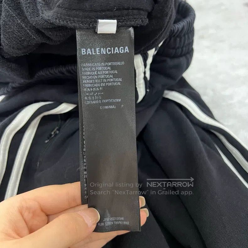 Balenciaga Balenciaga size S Side Striped Logo Sport Pants Size US 27 - 3 Thumbnail