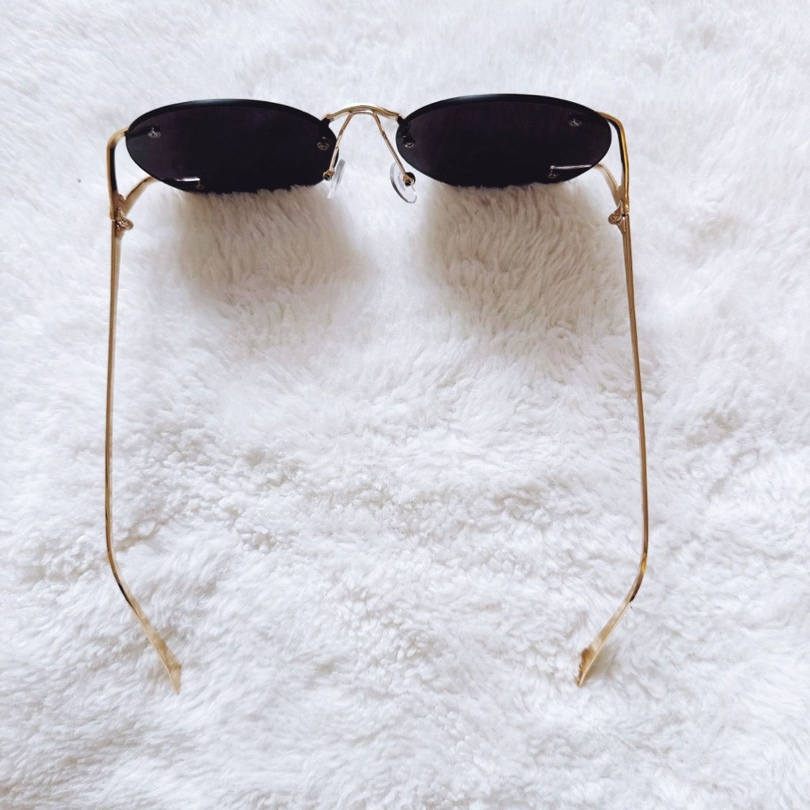Other Ruth Black Round Metal Sunglasses Size ONE SIZE - 8 Thumbnail