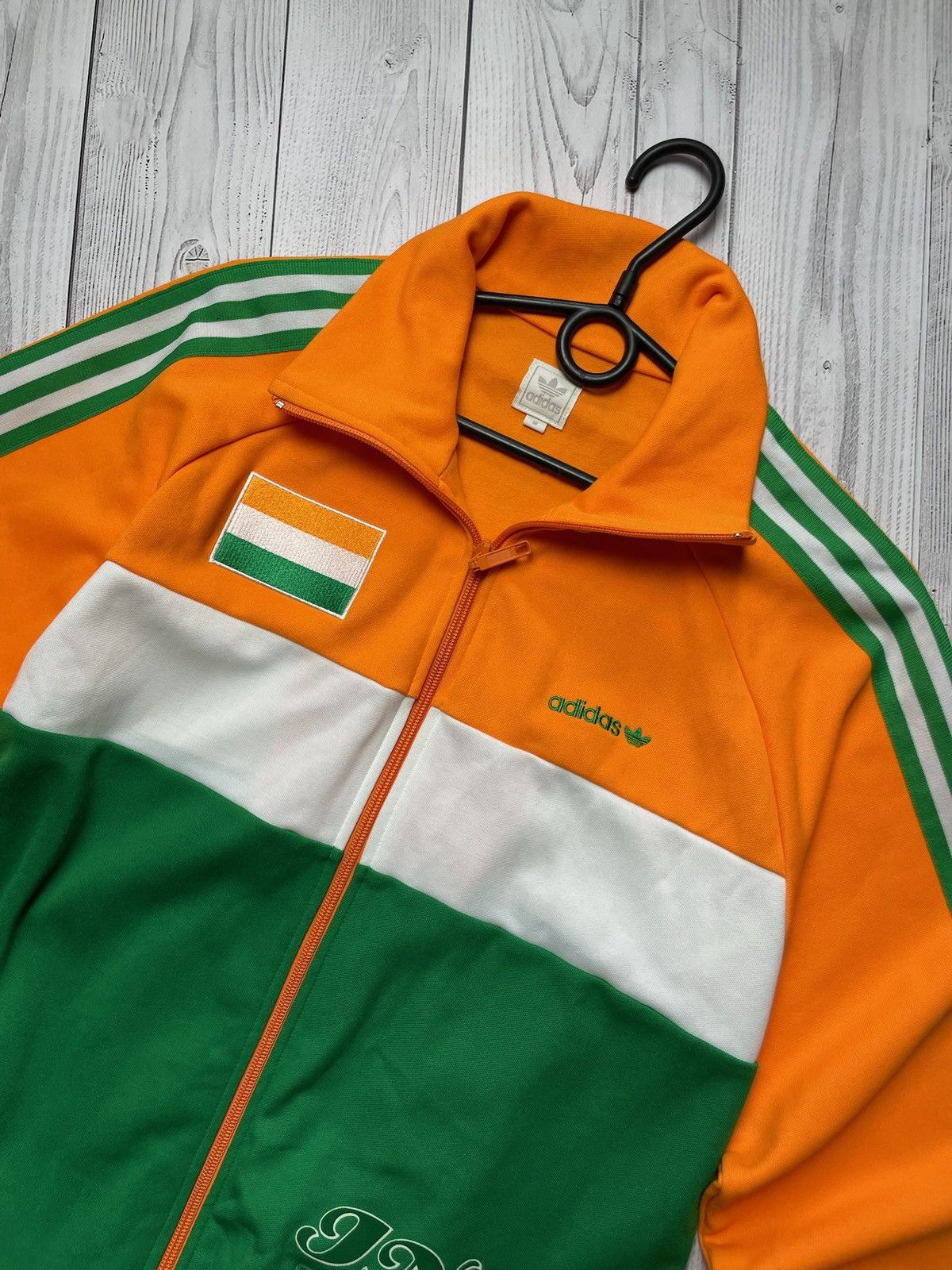 Adidas × Vintage Vintage adidas India soccer jersey size M logo rare Size US M / EU 48-50 / 2 - 3 Thumbnail