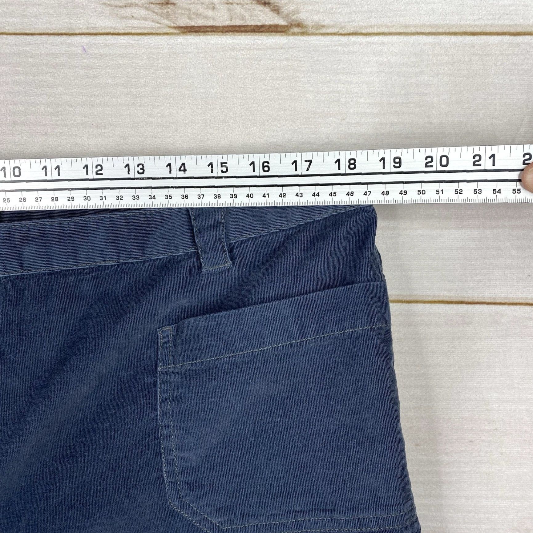 J. Jill J. Jill Pant Blue 16W Wide-Leg Cropped Corduroy NWT Womens Pants Size 38" / US 16 / IT 52 - 4 Thumbnail