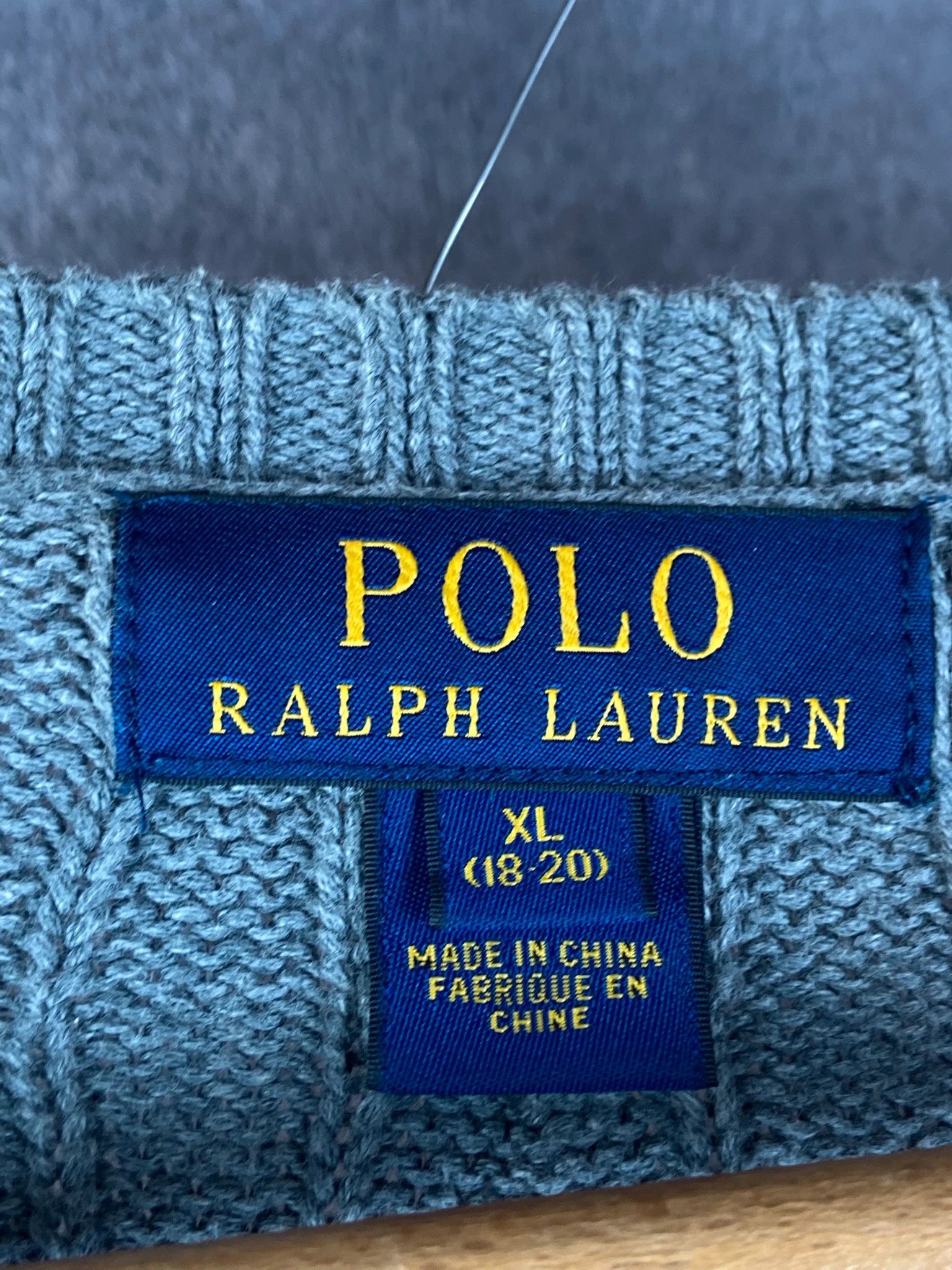 Ralph Lauren Ralph Lauren sweater grey vintage retro streetwear casual Size US XL / EU 56 / 4 - 3 Thumbnail
