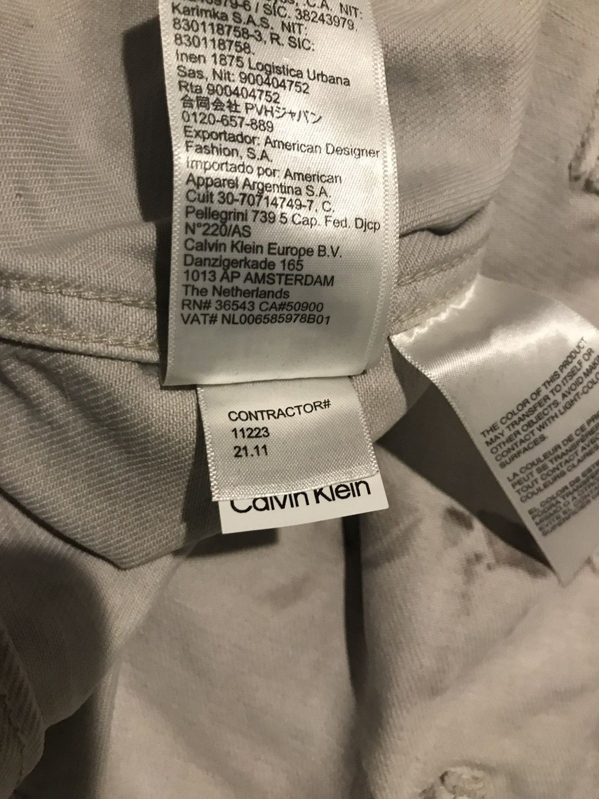 Calvin Klein Calvin Klein Denim Jacket. SizeXXL Size US XXL / EU 58 / 5 - 8 Thumbnail