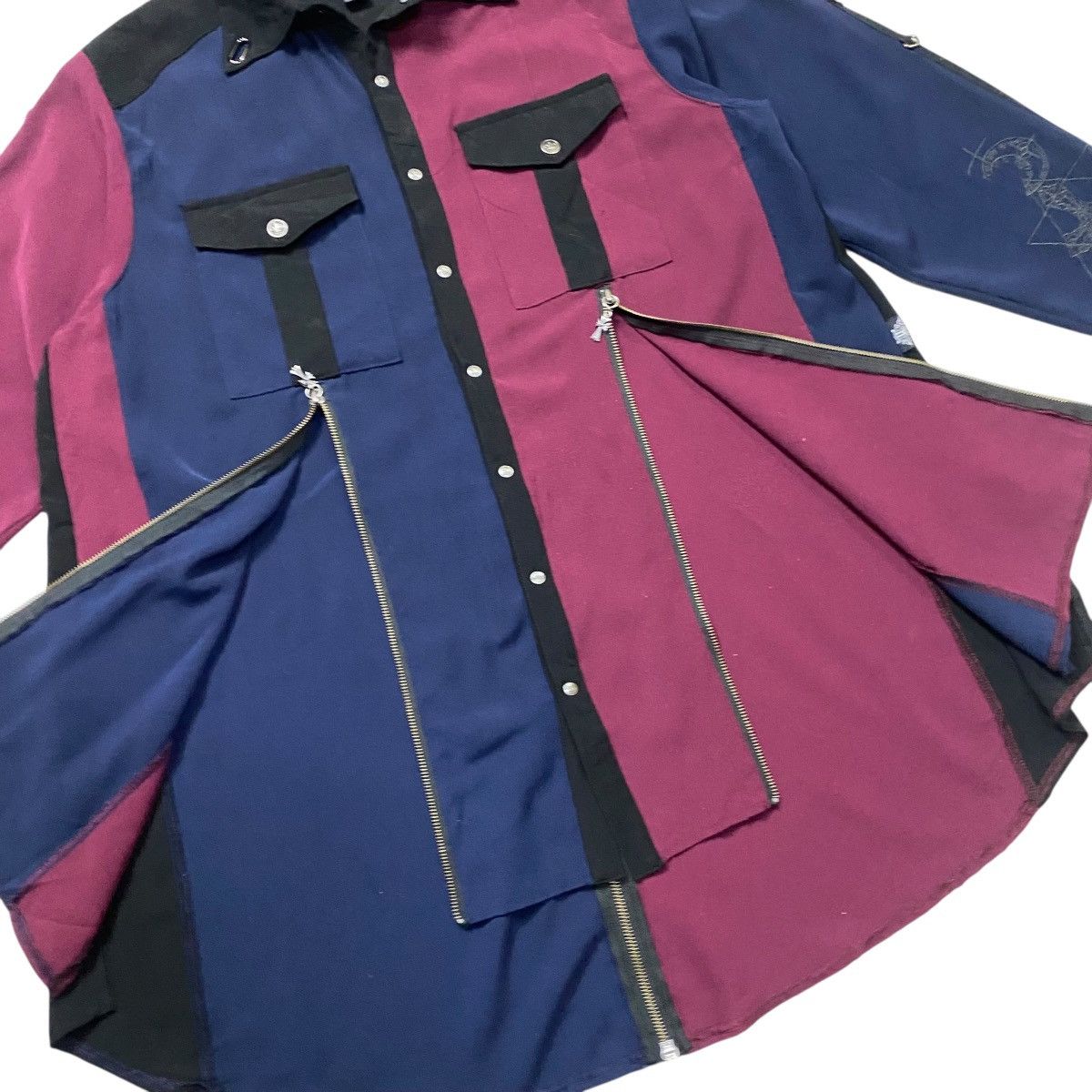 If Six Was Nine Ozz conte Open and Shut Big Shirt inpired Chrome Hearts Size US L / EU 52-54 / 3 - 9 Thumbnail