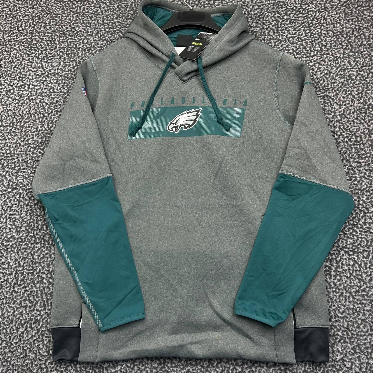 Nike Nike Hoodie Men Large Gray Philadelphia Eagles NFL New L Size US L / EU 52-54 / 3 - 1 Thumbnail
