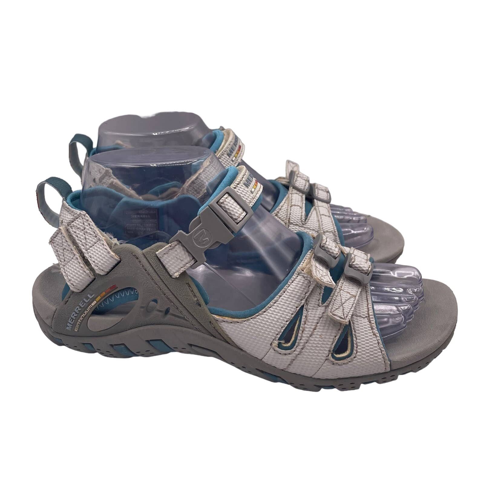 Merrell Merrell Waterpro Merced Aqua Sandals Outdoors Blue Womens 7 Size US 7 / IT 37 - 1 Thumbnail