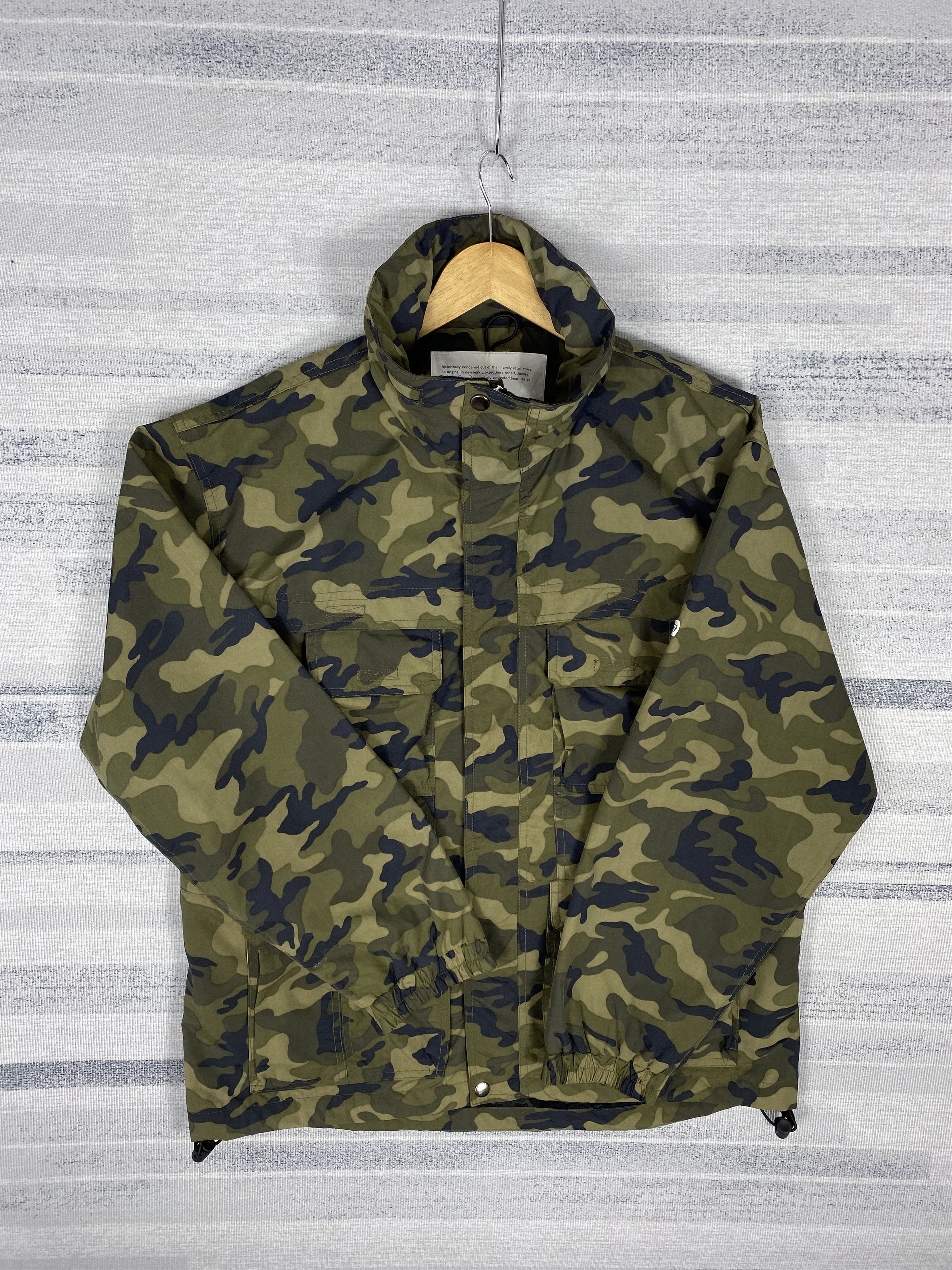 Designer Vintage Bear USA Camo Jacket Size US L / EU 52-54 / 3 - 7 Thumbnail