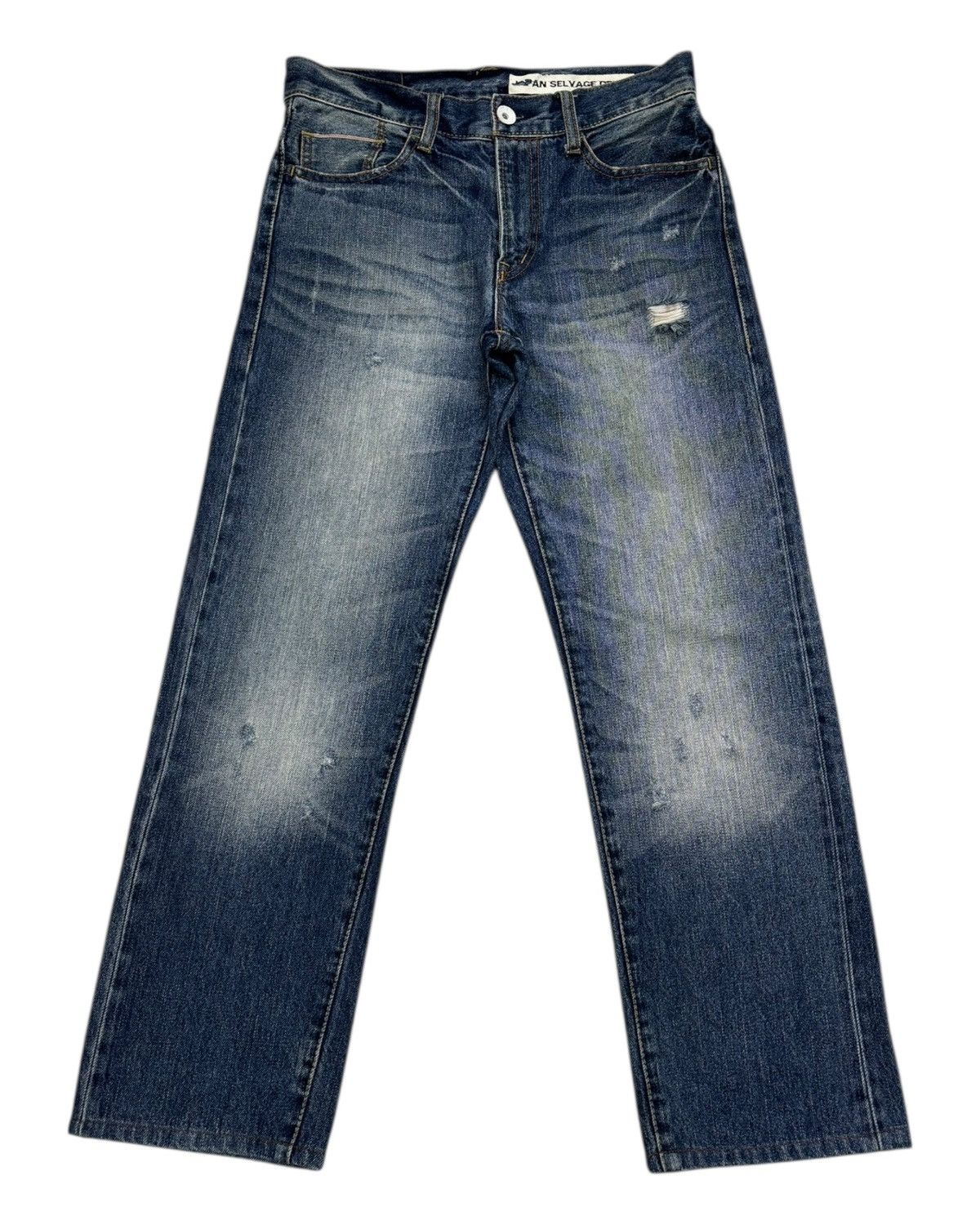 Japanese Brand Rush Hour JAPAN SELVAGE DENIM Jeans Size US 30 / EU 46 - 5 Thumbnail