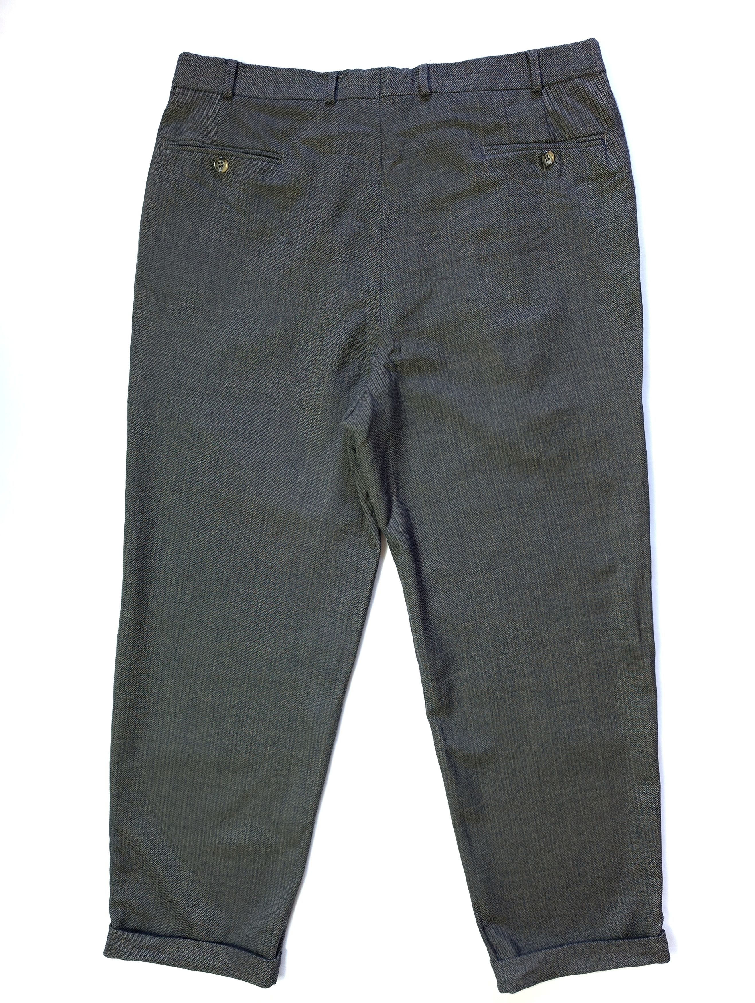 Yves Saint Laurent Yves Saint Laurent Vintage Casual Wool Pants Size US 36 / EU 52 - 6 Thumbnail