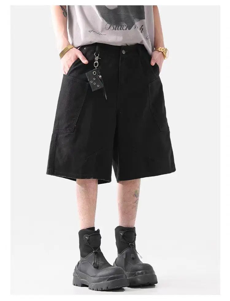 Designer × Japanese Brand Vintage Casual Loose Harajuku Shorts Size US 32 / EU 48 - 2 Thumbnail