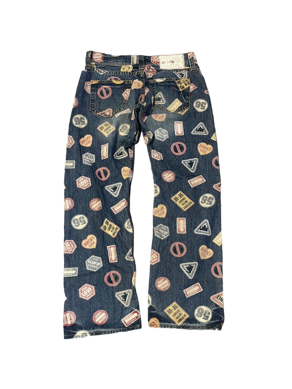 Hysteric Glamour × If Six Was Nine × Japanese Brand A Pair Co&Lu All Over Print Inspired by Hysteric Gla 32 x 29 Size US 32 / EU 48 - 6 Thumbnail