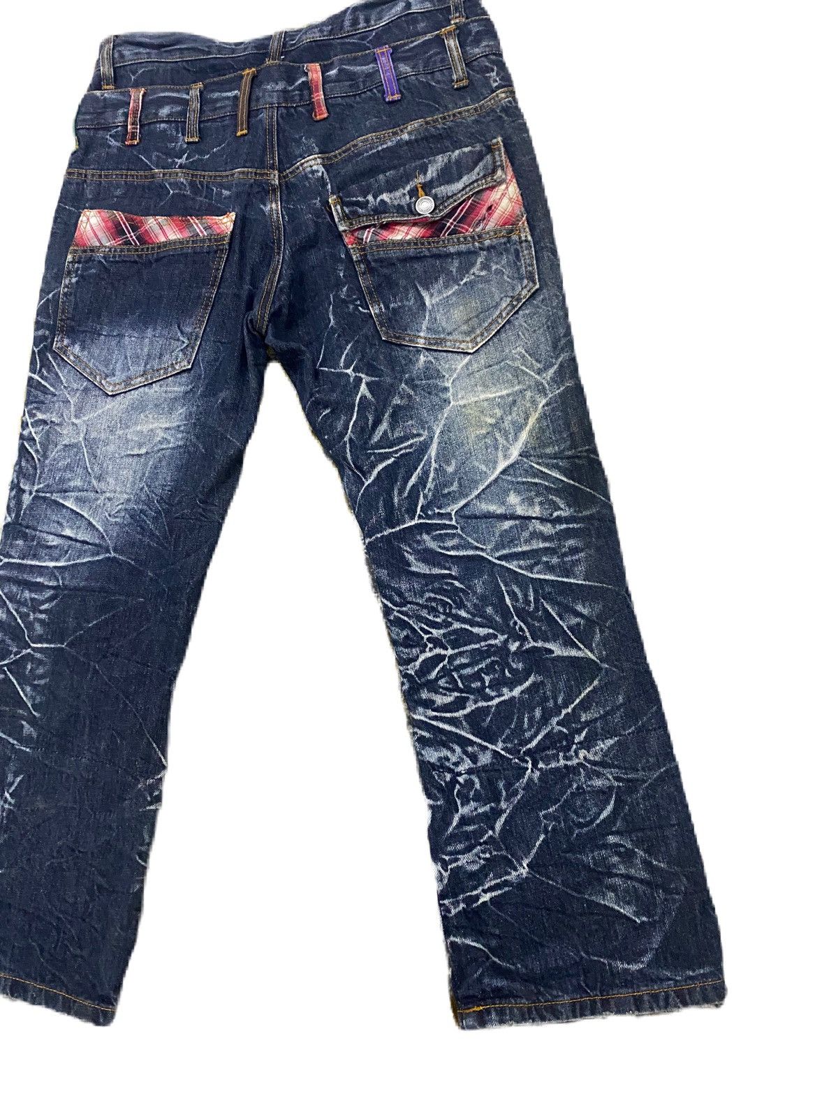 If Six Was Nine NYLAUS ROOT DESIGN DOUBLE WAIST STYLE CROOPED SEDITIONARIES Size US 31 - 8 Thumbnail