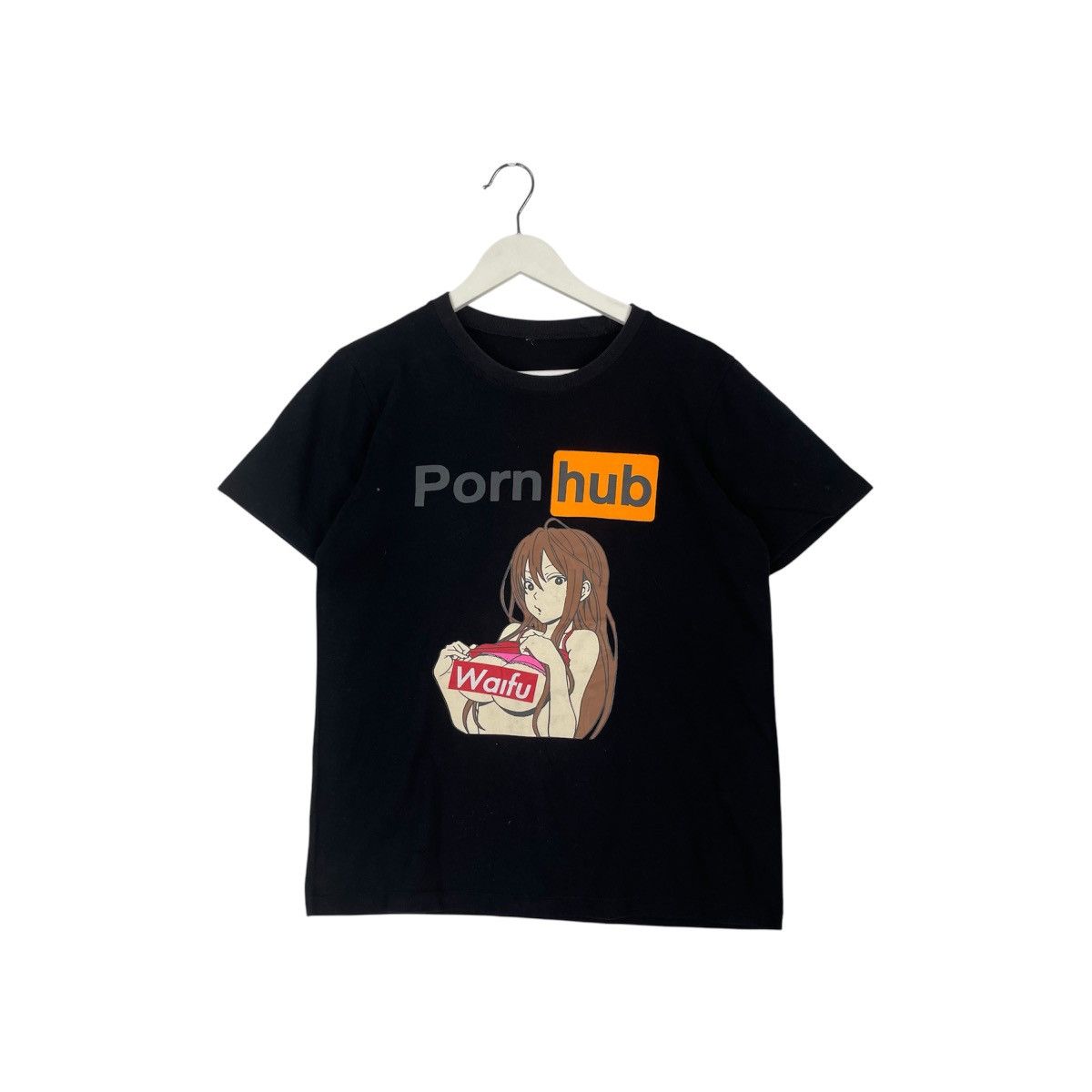 Designer × Vintage vintage T-shirt waifu porn hub Japan anime