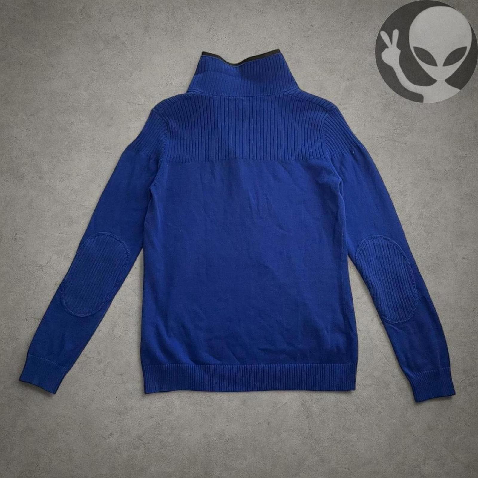 Polo Ralph Lauren Ralph Lauren Women's Sweater medium blue quarter zip cotton Size M / US 6-8 / IT 42-44 - 8 Thumbnail