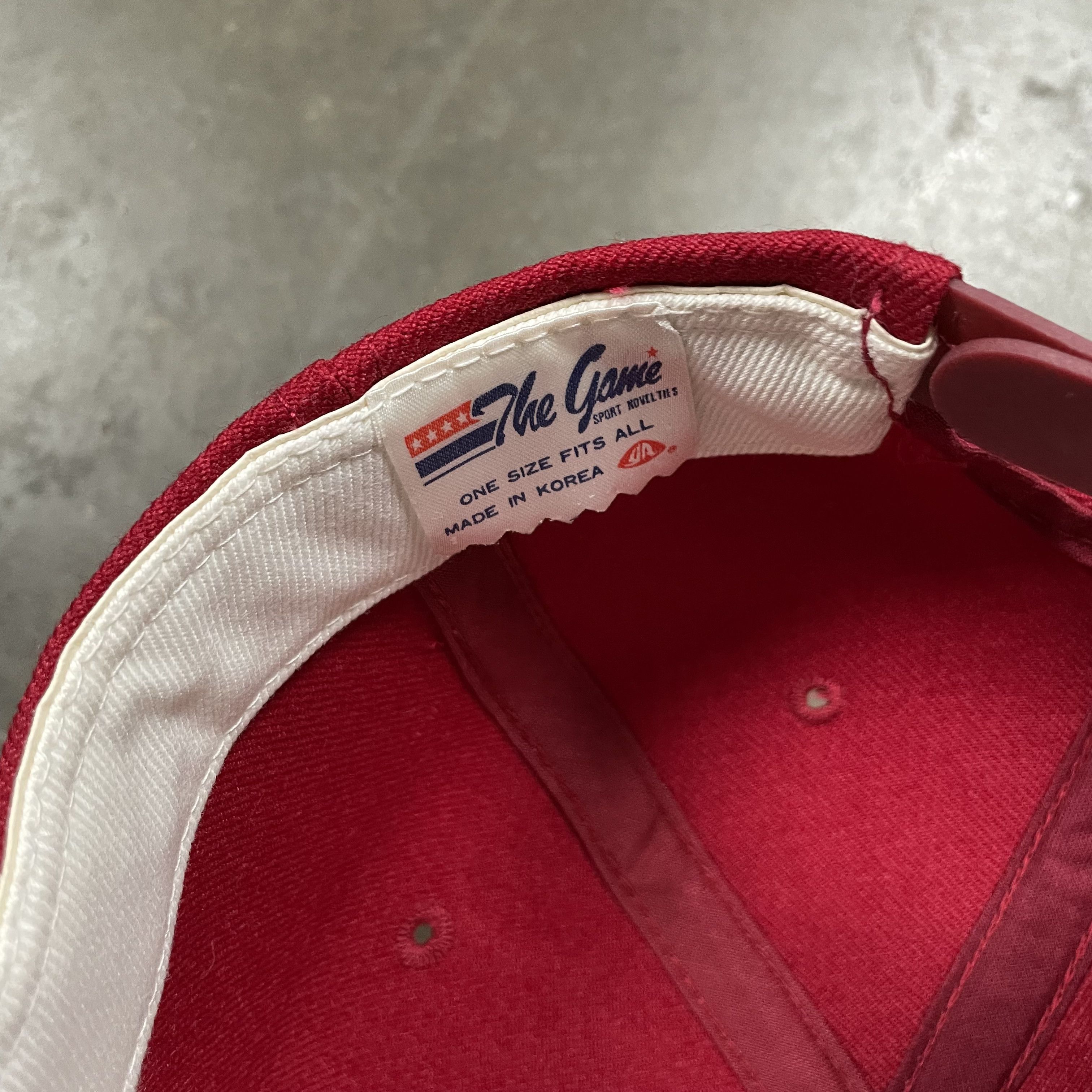 The Game × Vintage Vintage Iowa State Cyclones Script Snapback Hat ISU Patch Size ONE SIZE - 8 Thumbnail