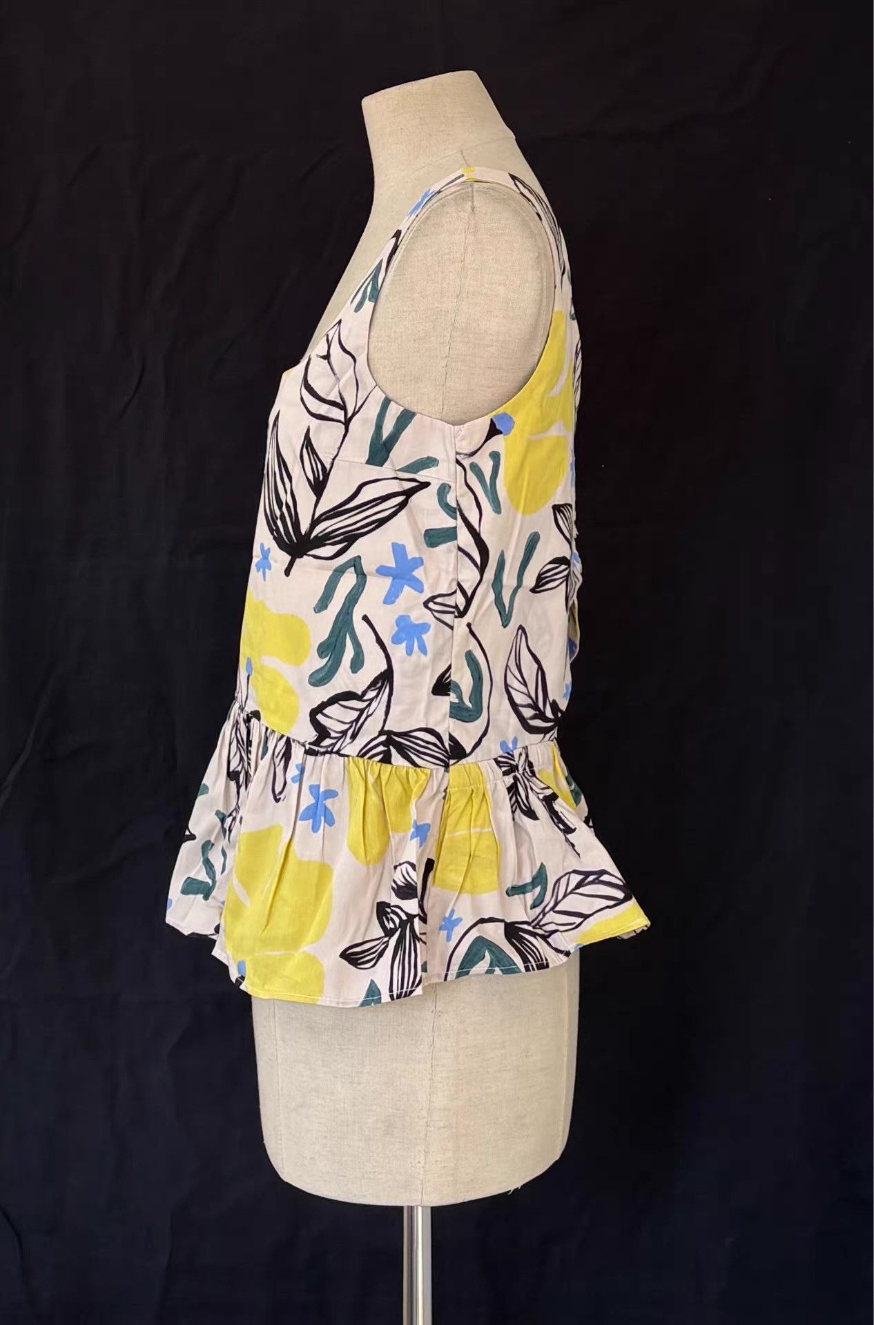 Paul Smith PS Paul Smith Women's Printed Sleeveless Top Ｑ21 Size L / US 10 / IT 46 - 2 Thumbnail