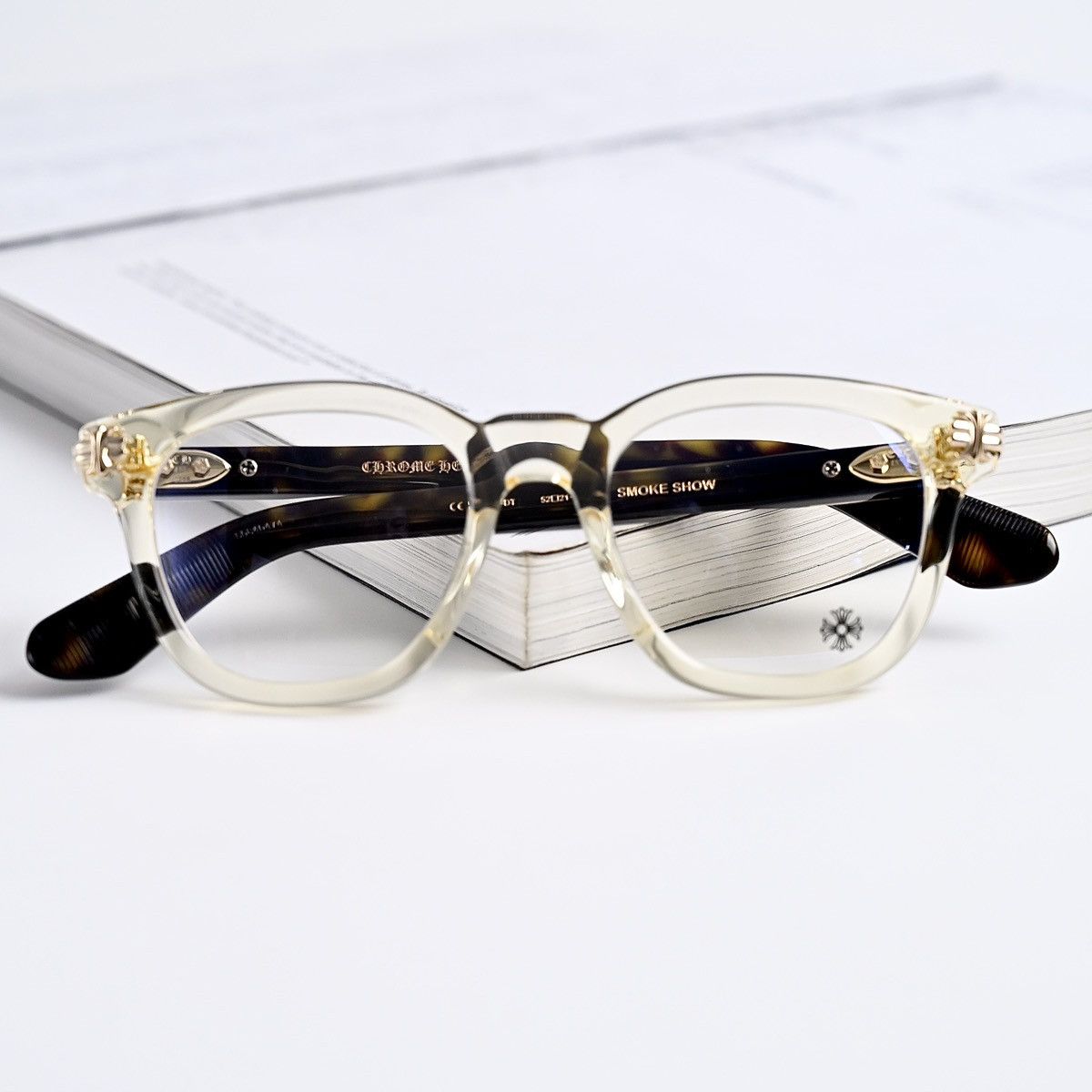 Chrome Hearts CHROME HEARTS SMOKE SHOW GLASSES Size ONE SIZE - 11 Thumbnail