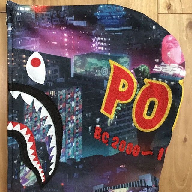 Bape BAPE NEON TOKYO Shark Full Zip Hoodie a bathing ape Size US M / EU 48-50 / 2 - 5 Thumbnail