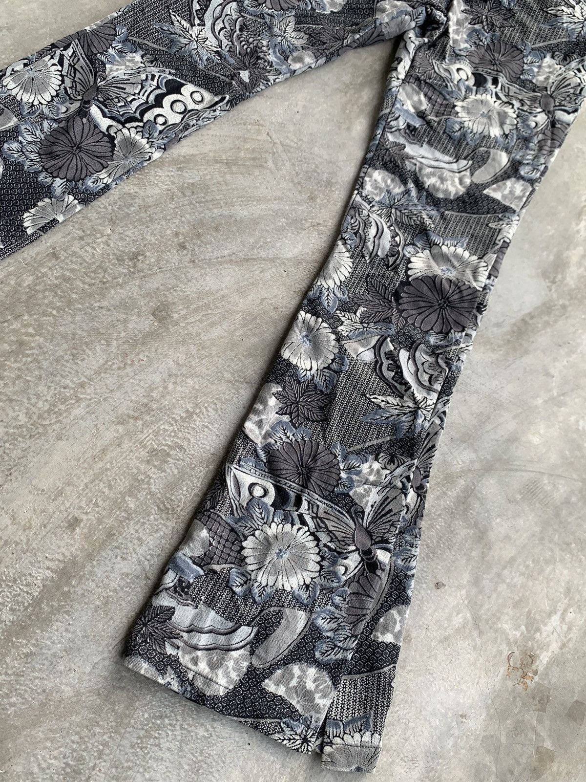 Hysteric Glamour × Japanese Brand × Vintage Women Denim Flower Full Print By Designer Size 28" / US 6 / IT 42 - 7 Thumbnail
