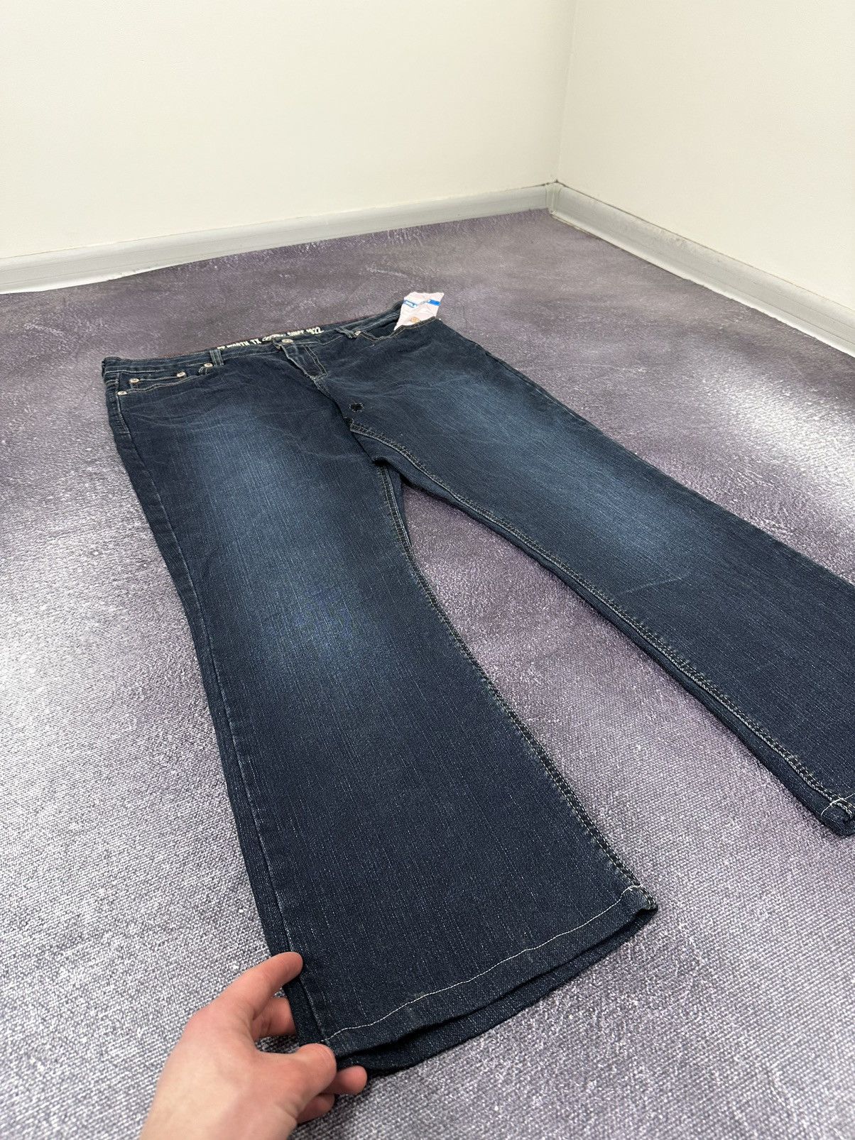 Dickies Vintage Dickies Flared Baggy USA Denim Opium Y2K Work Jeans Size 36" / US 14 / IT 50 - 10 Thumbnail