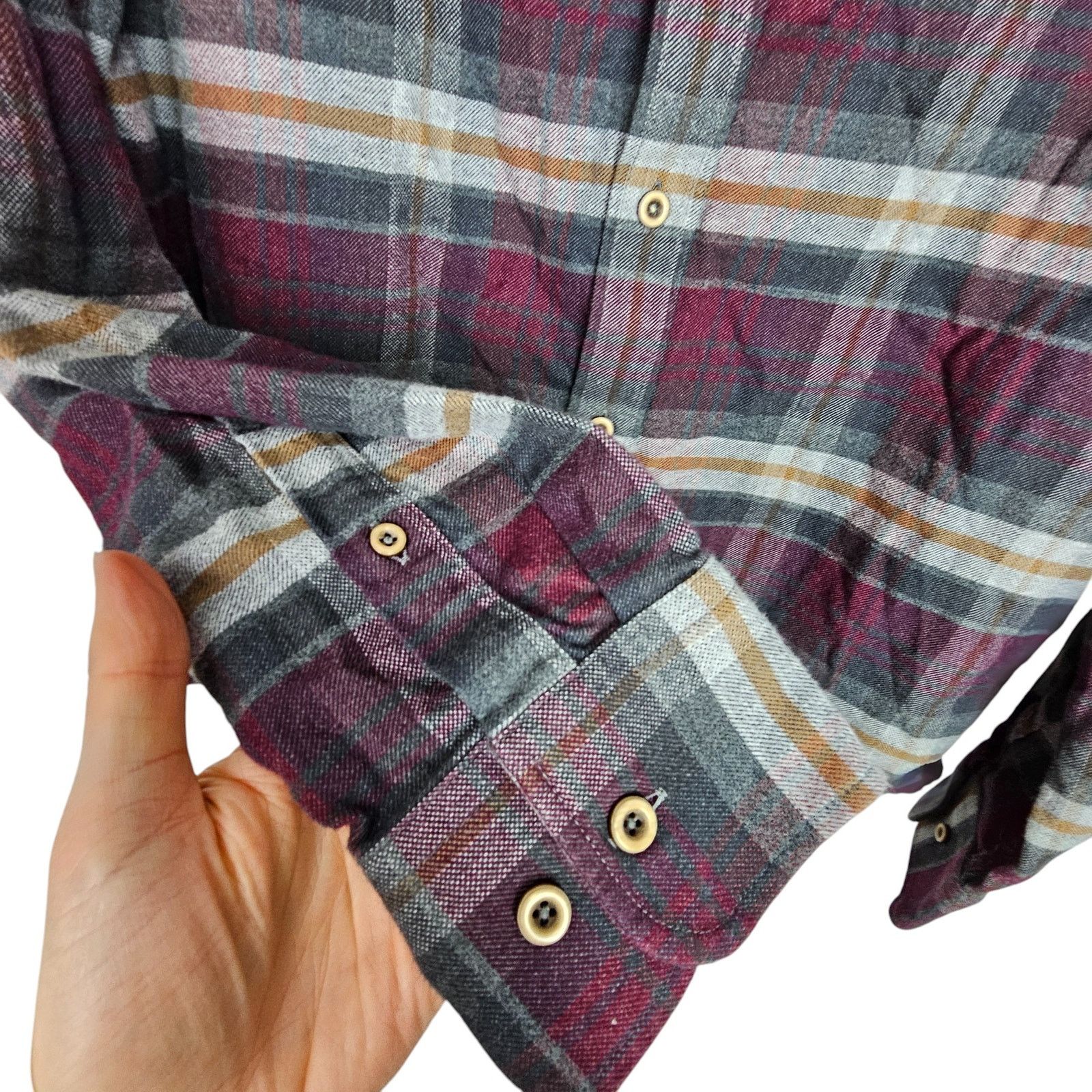 UNTUCKit UNTUCKit Mens Greyton Flannel Shirt Plaid M Gorpcore Weekend Size US M / EU 48-50 / 2 - 4 Thumbnail