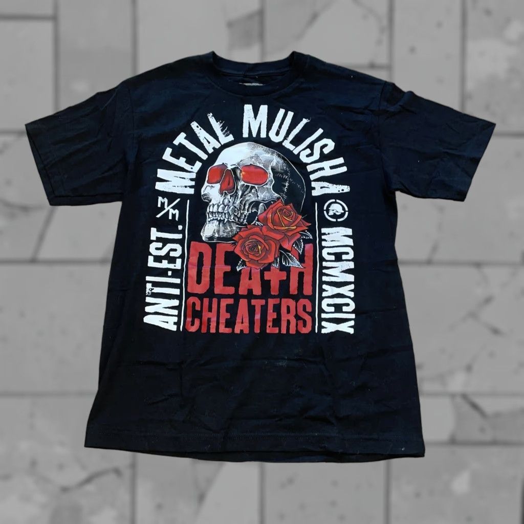Metal Mulisha Metal Mulisha Black Graphic Tee 100% Cotton Mens Size M Tee Mens Black Cotton T-Shirt Size US M / EU 48-50 / 2 - 1 Thumbnail