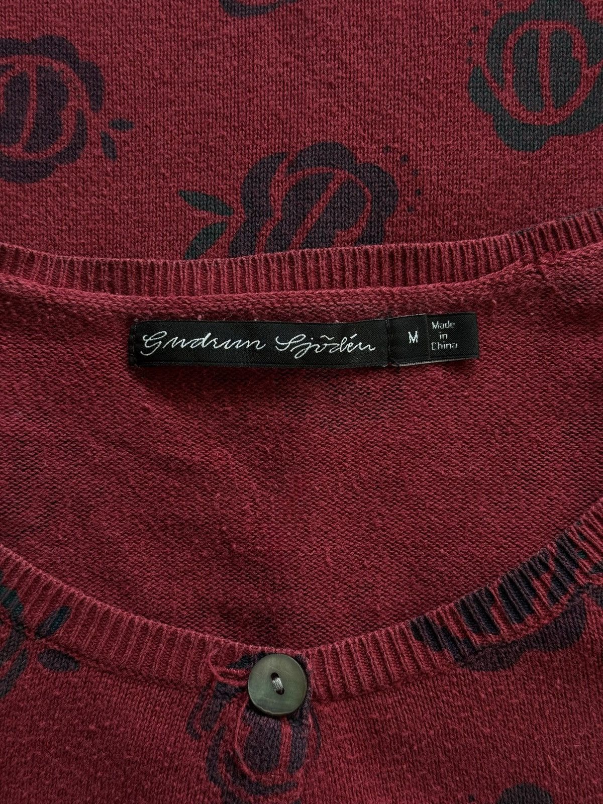 Gudrun Sjoden Gudrun Sjoden avant garde floral ethnic cardigan sweater Size M / US 6-8 / IT 42-44 - 5 Thumbnail