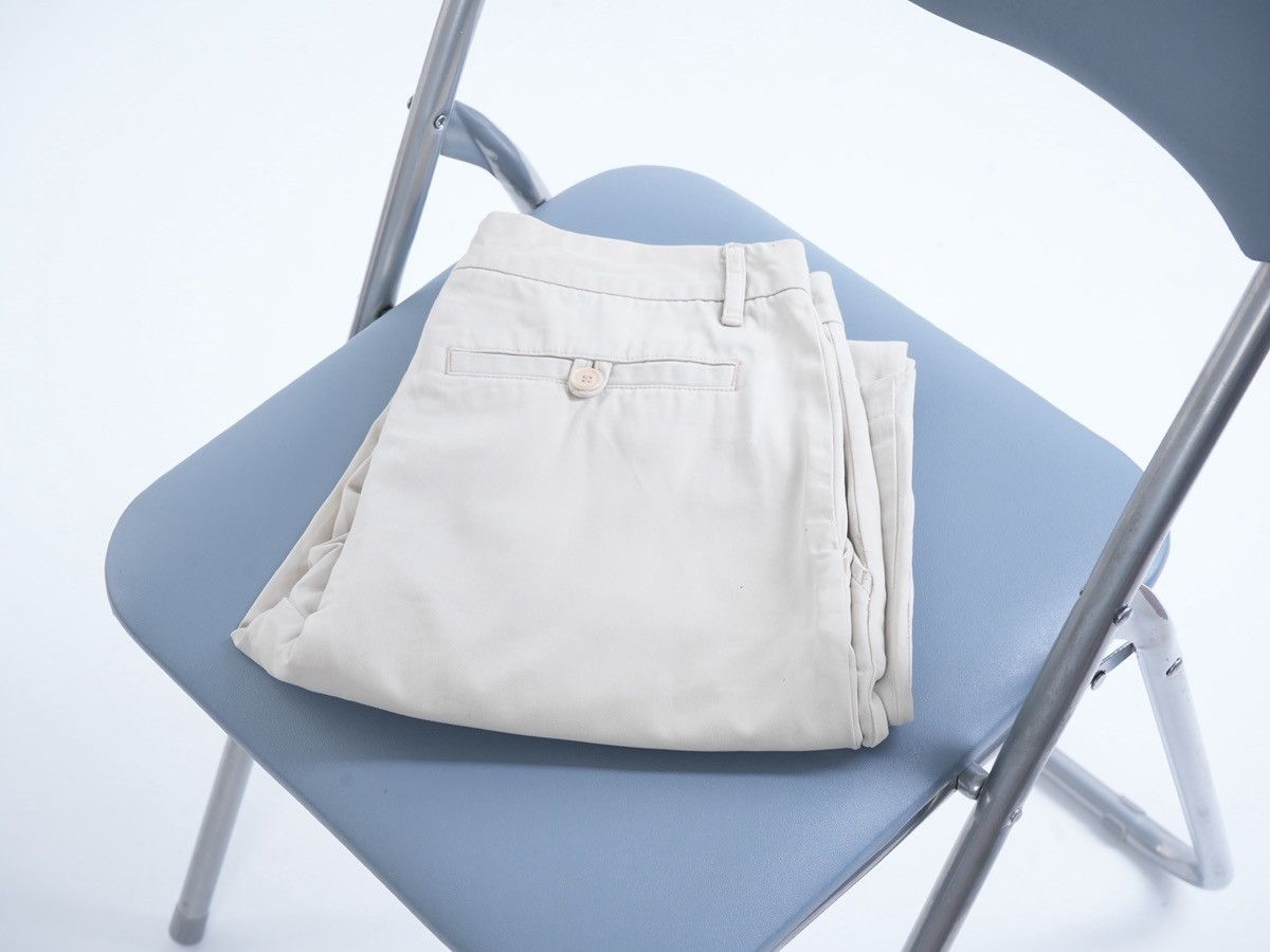 Helmut Lang Vintage Helmut Lang Beige Pants Chino trousers RARE Size 27" / US 4 / IT 40 - 1 Thumbnail