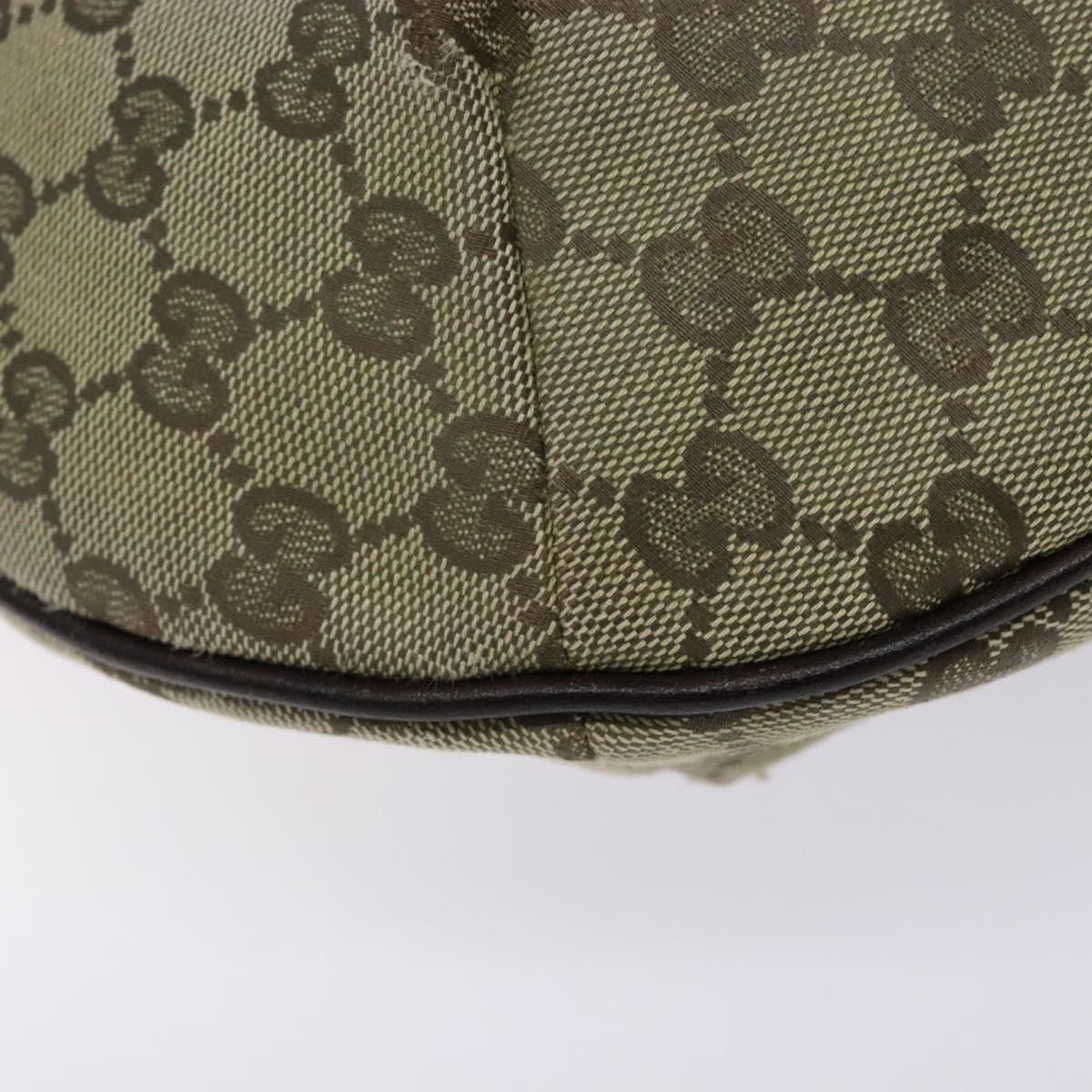Gucci GUCCI GG Canvas Shoulder Bag Beige Gold Size ONE SIZE - 11 Thumbnail